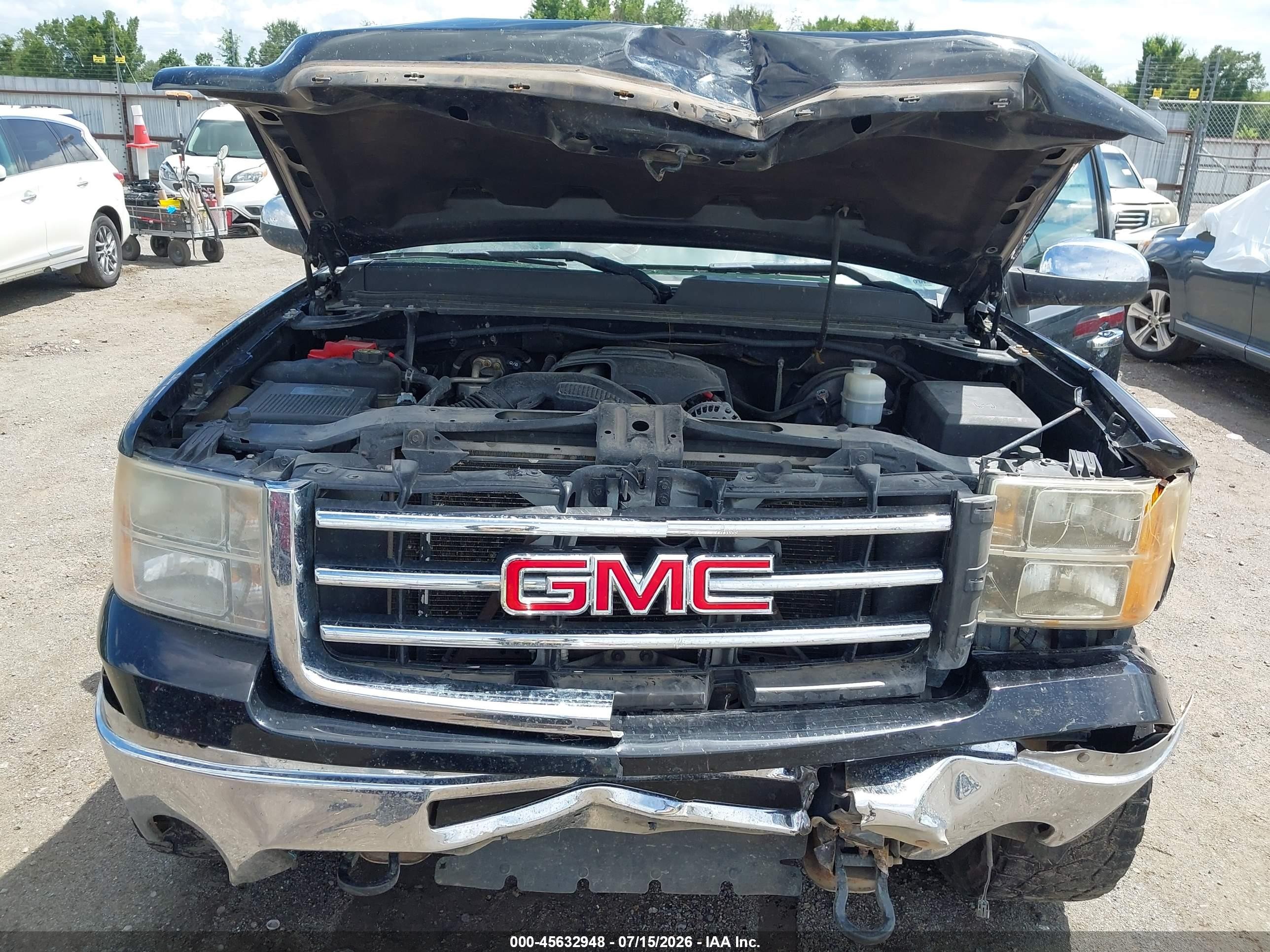 2013 Gmc Sierra 1500 Sle Black vin: 1GTR2VE73DZ270751