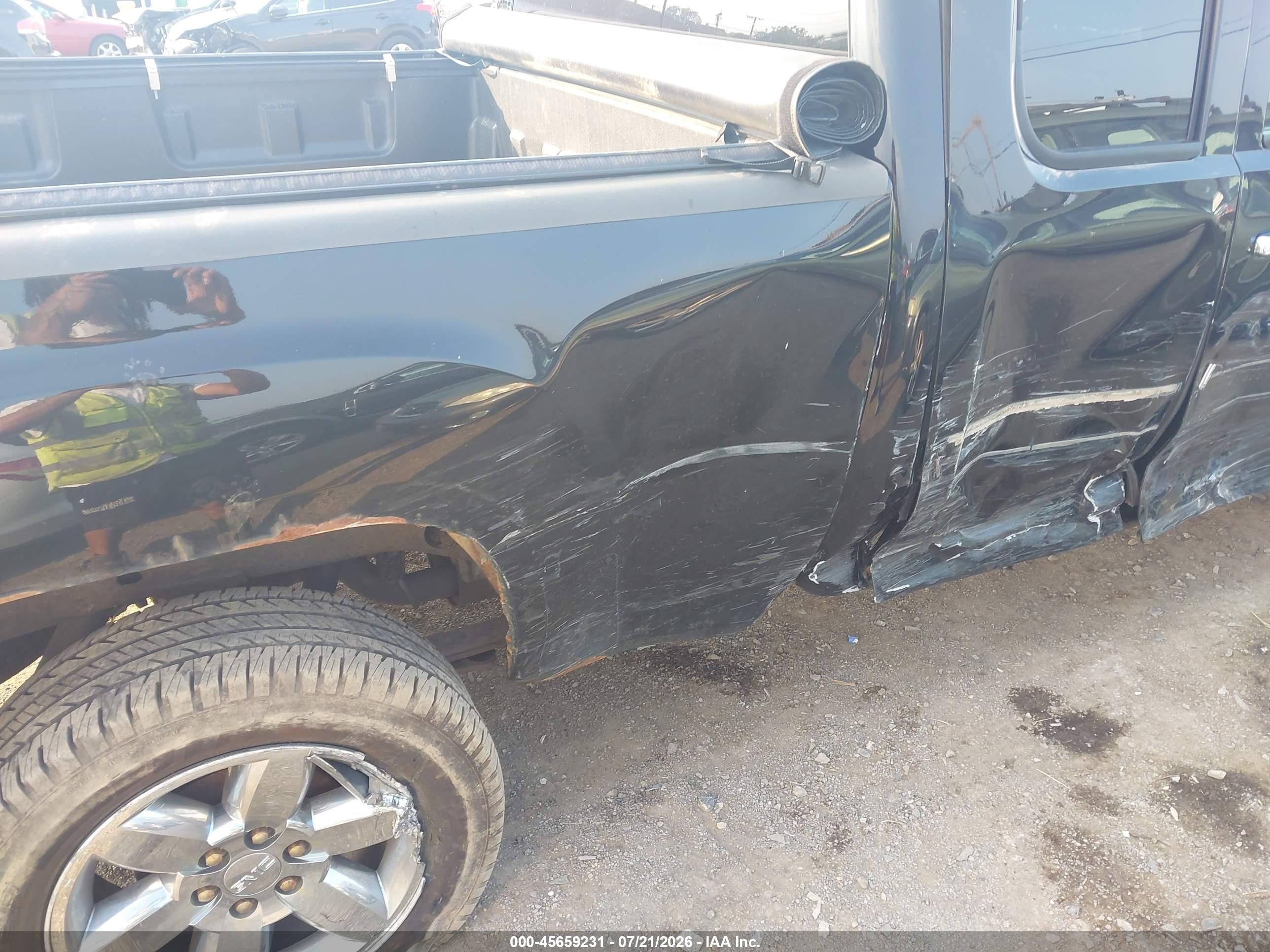 2013 Gmc Sierra 1500 Sle Черный vin: 1GTR2VE73DZ278557