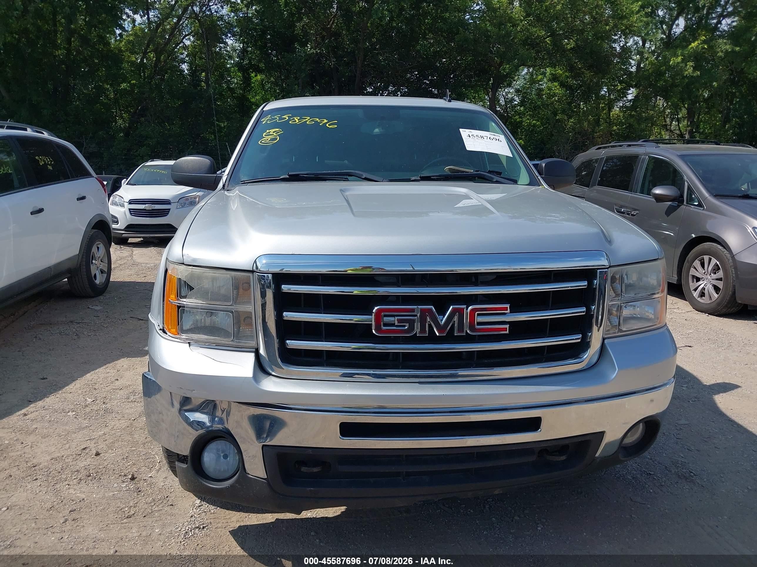 2013 Gmc Sierra 1500 Sle Silver vin: 1GTR2VE73DZ314568