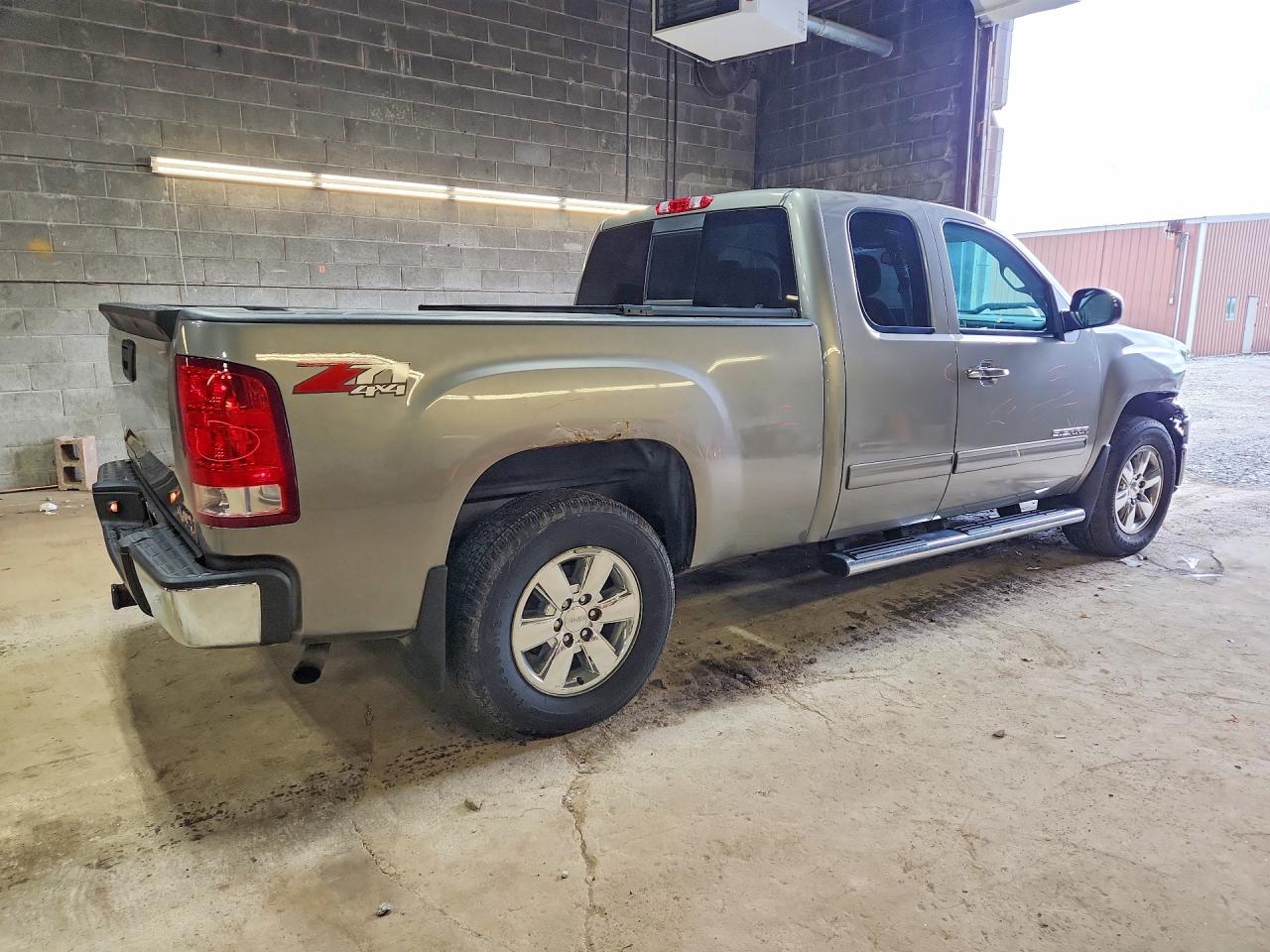 2013 Gmc Sierra K1500 Sle Gray vin: 1GTR2VE73DZ387083