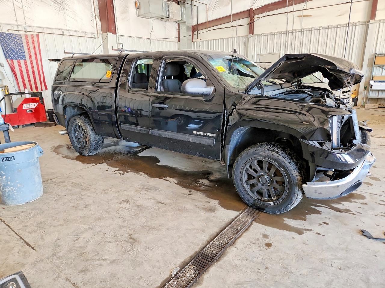2013 Gmc Sierra K1500 Sle Black vin: 1GTR2VE73DZ407235