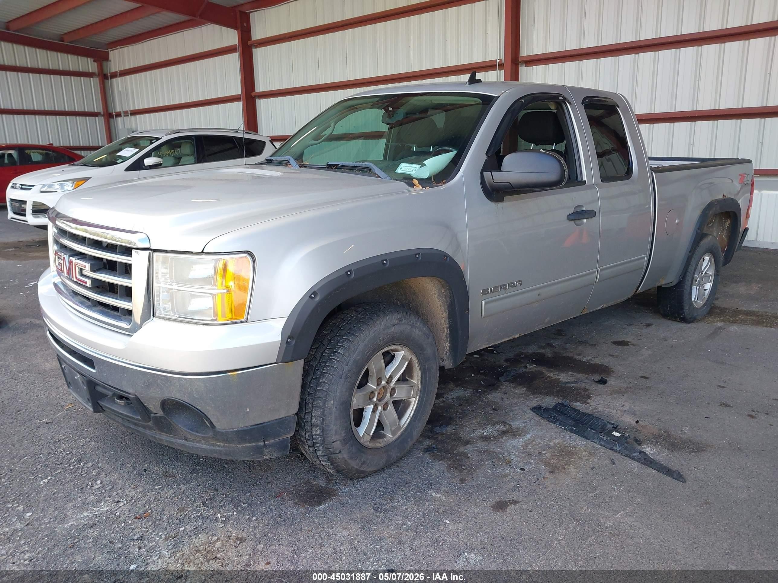 2012 Gmc Sierra 1500 Sle Серебряный vin: 1GTR2VE74CZ134031