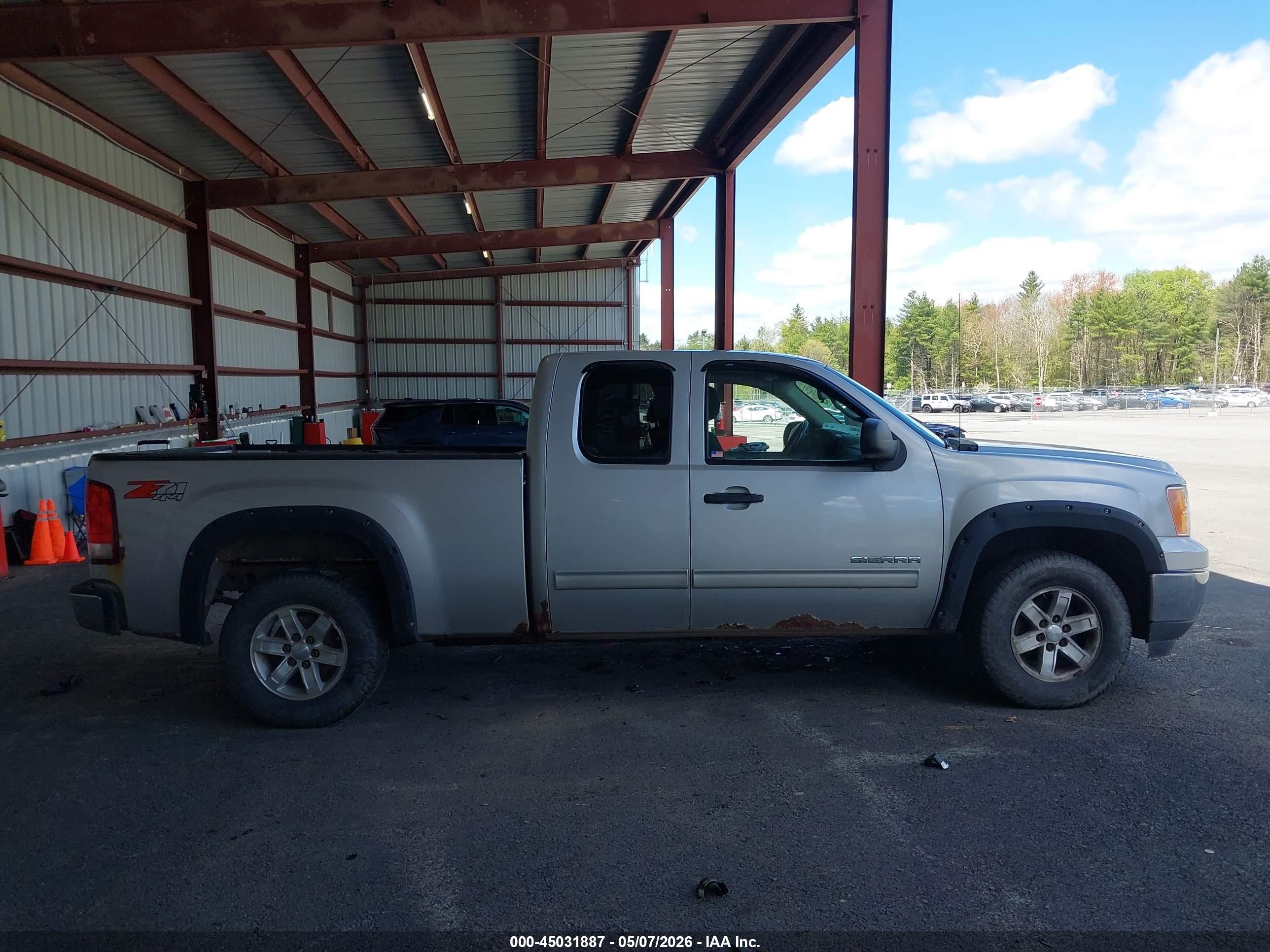 2012 Gmc Sierra 1500 Sle Серебряный vin: 1GTR2VE74CZ134031