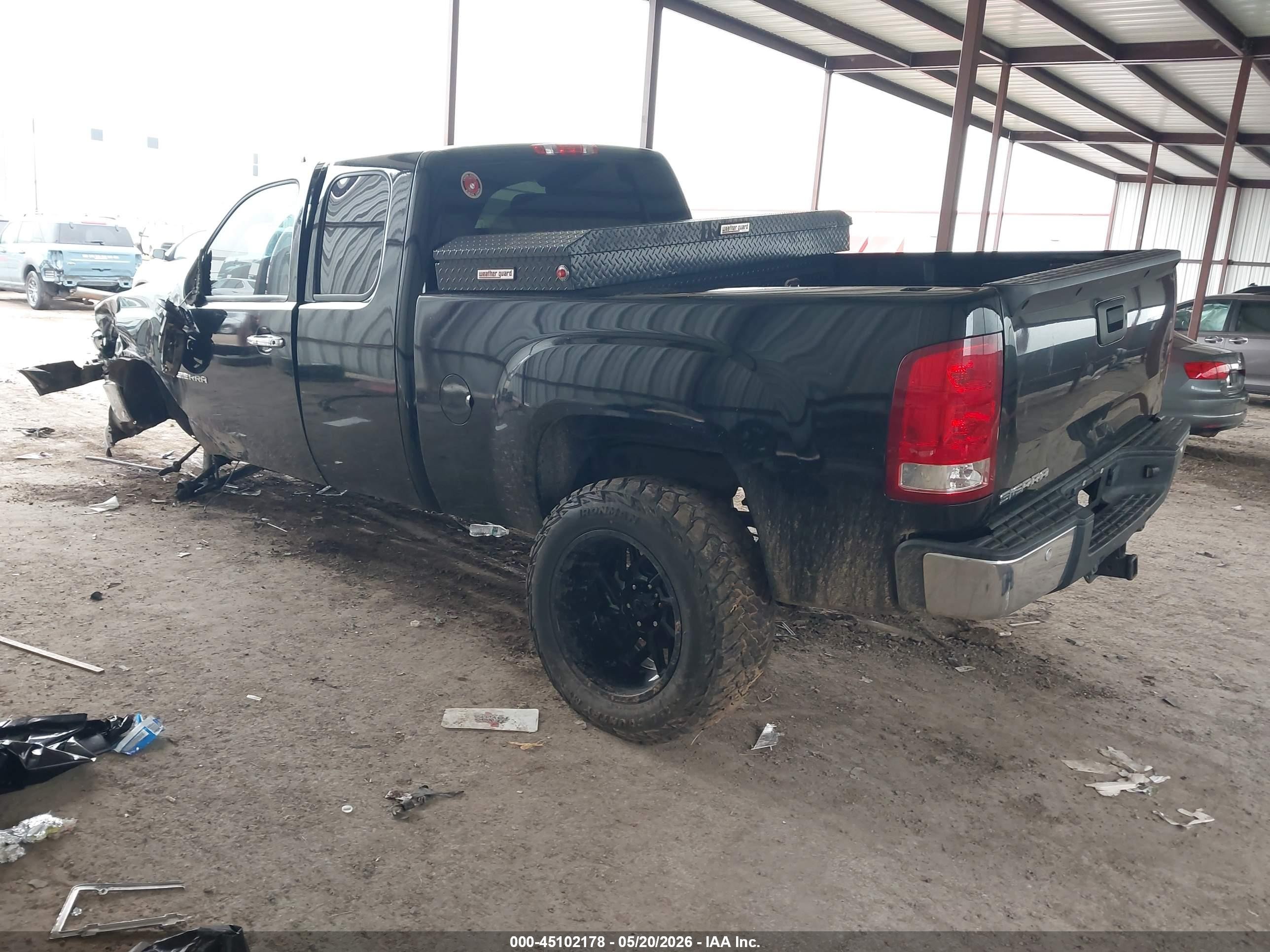 2012 Gmc Sierra 1500 Sle Черный vin: 1GTR2VE74CZ159737