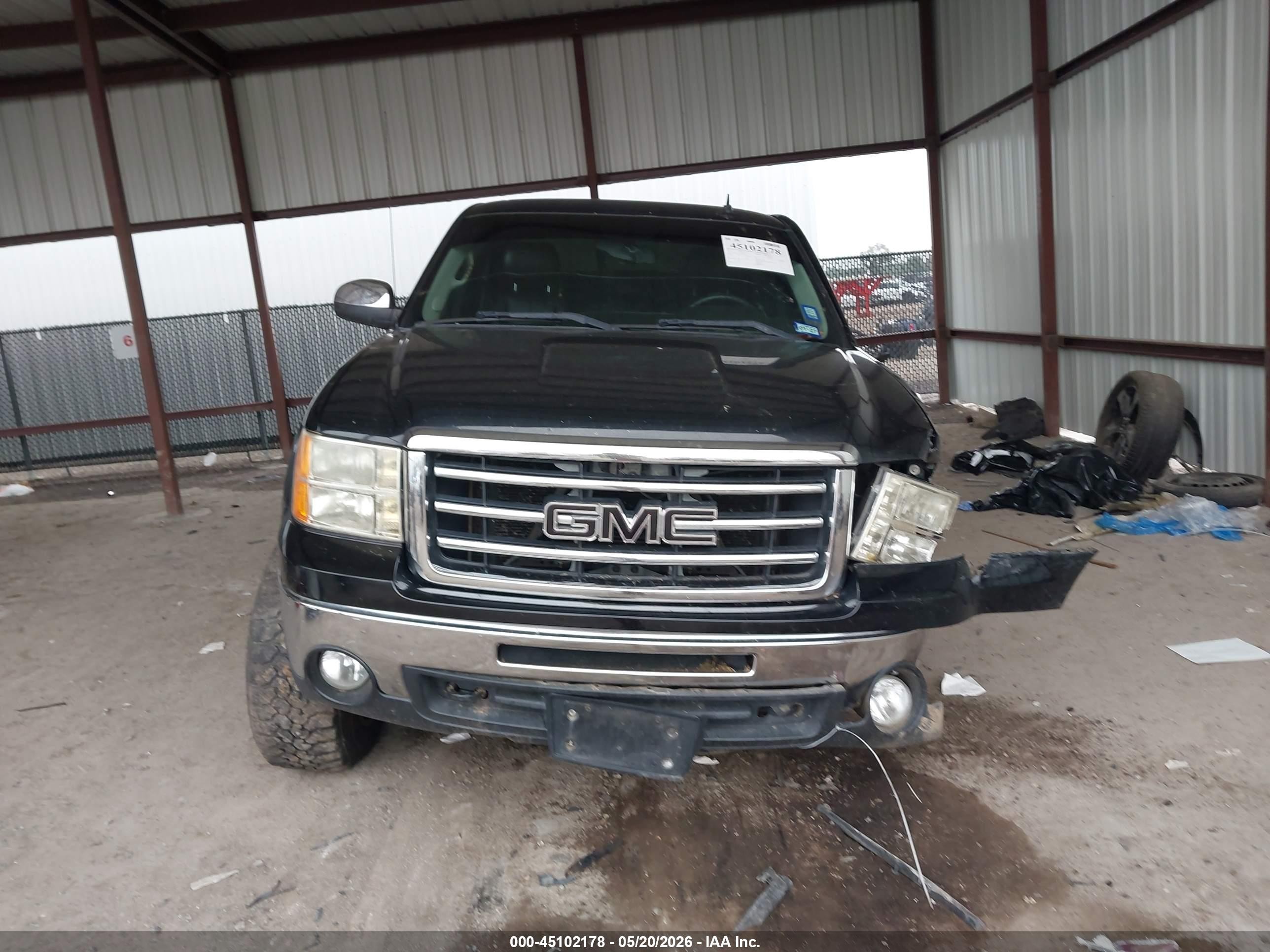 2012 Gmc Sierra 1500 Sle Черный vin: 1GTR2VE74CZ159737