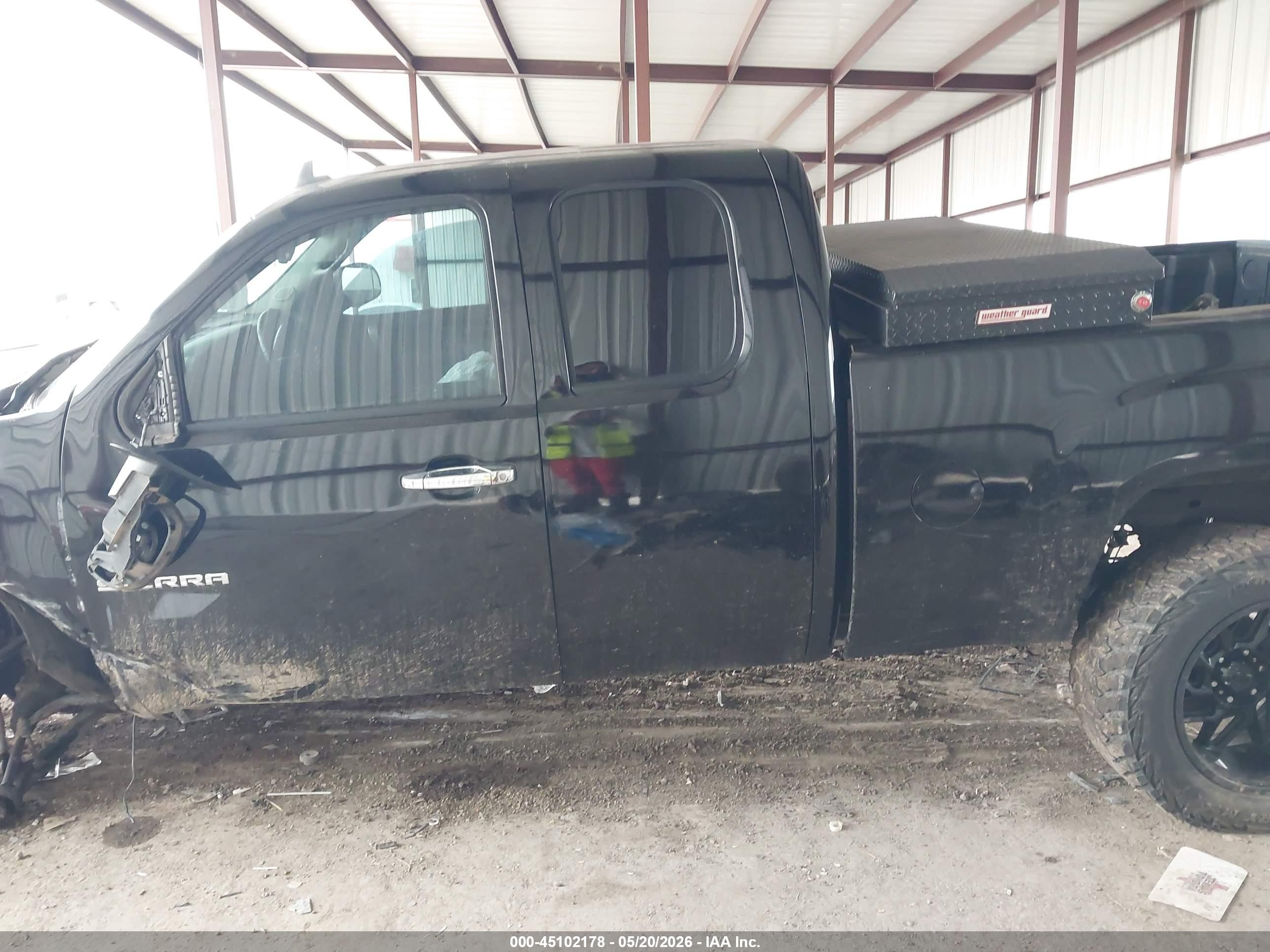 2012 Gmc Sierra 1500 Sle Черный vin: 1GTR2VE74CZ159737