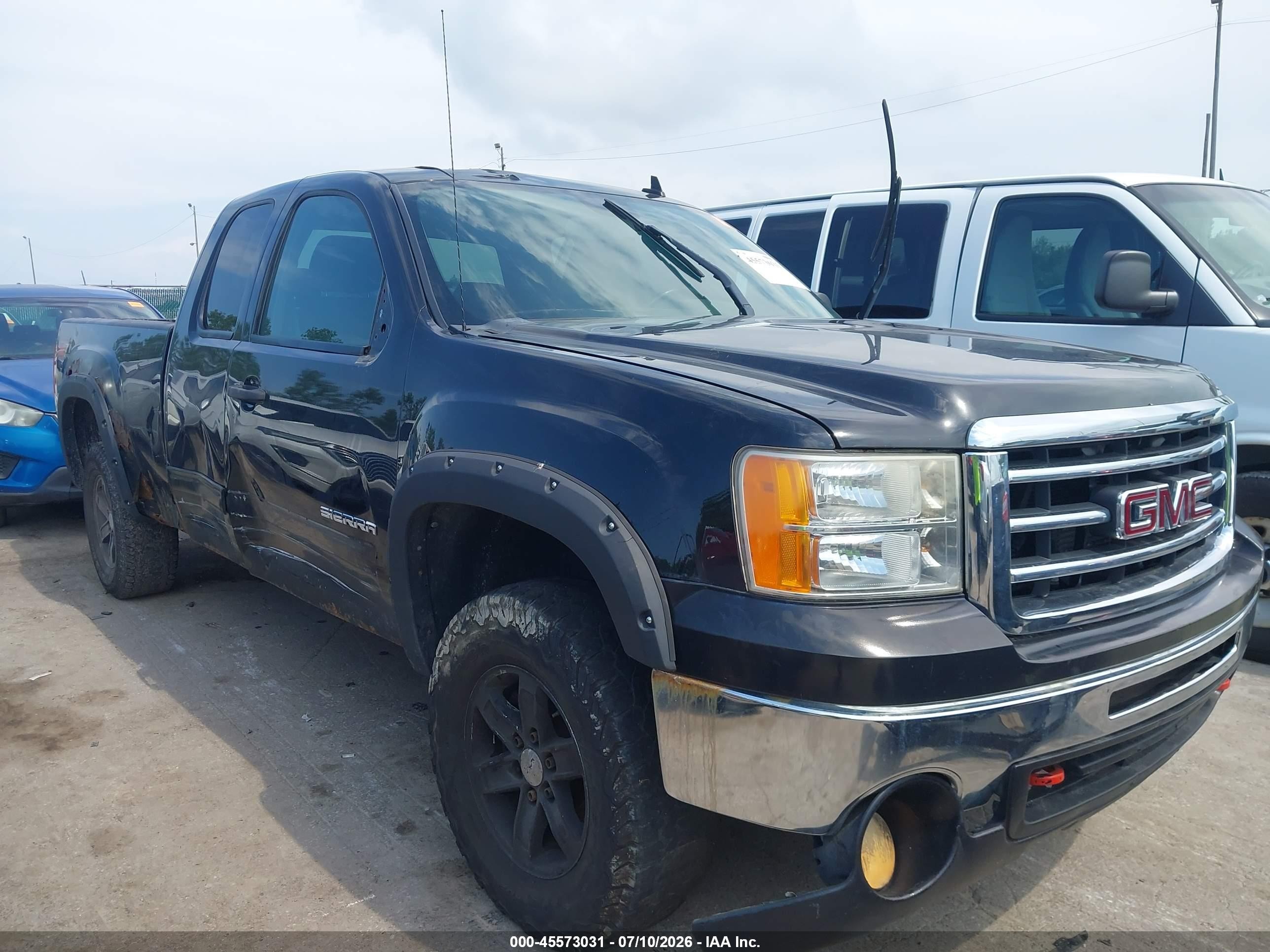 2012 Gmc Sierra 1500 Sle Black vin: 1GTR2VE74CZ339591
