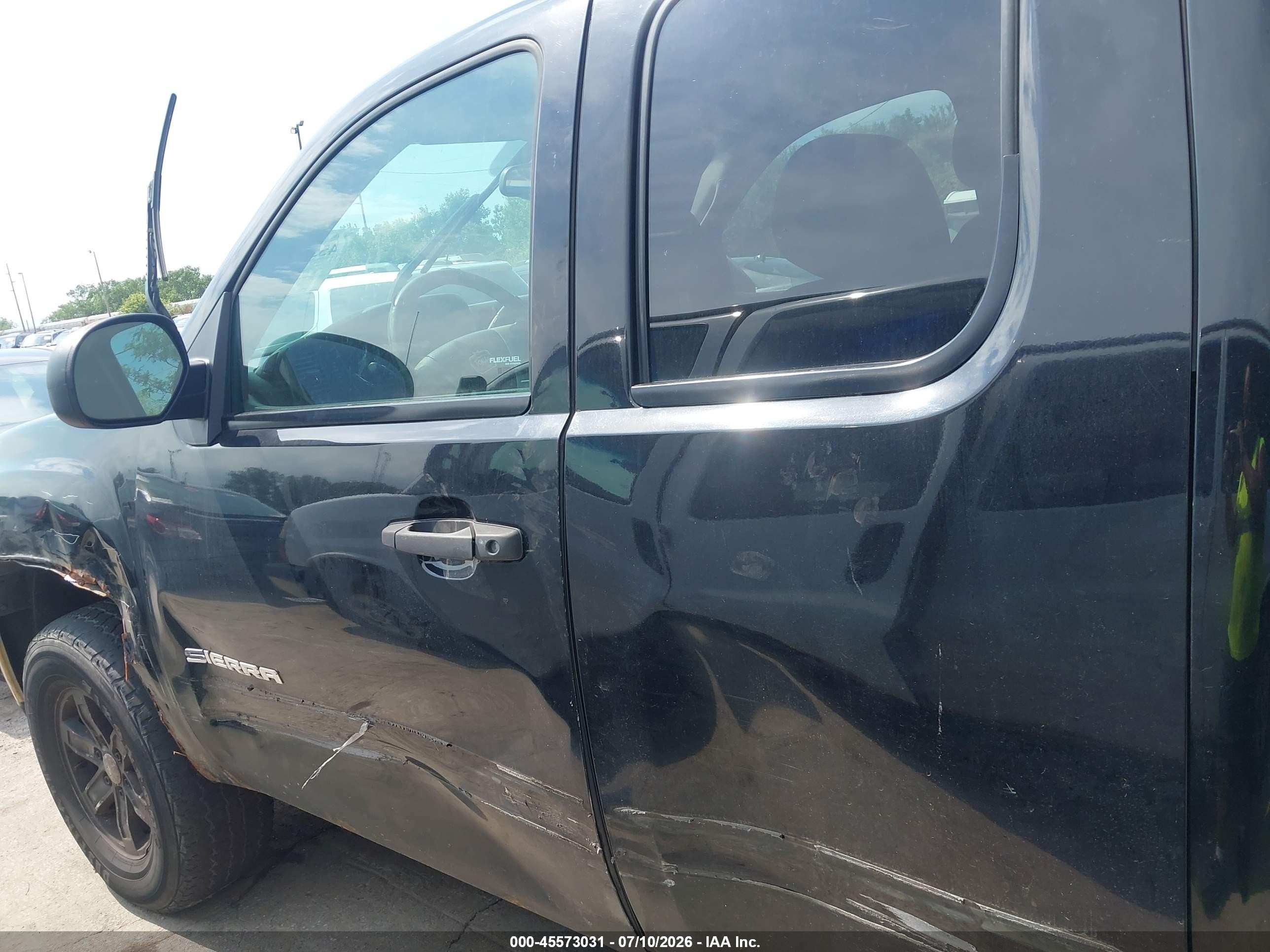 2012 Gmc Sierra 1500 Sle Black vin: 1GTR2VE74CZ339591