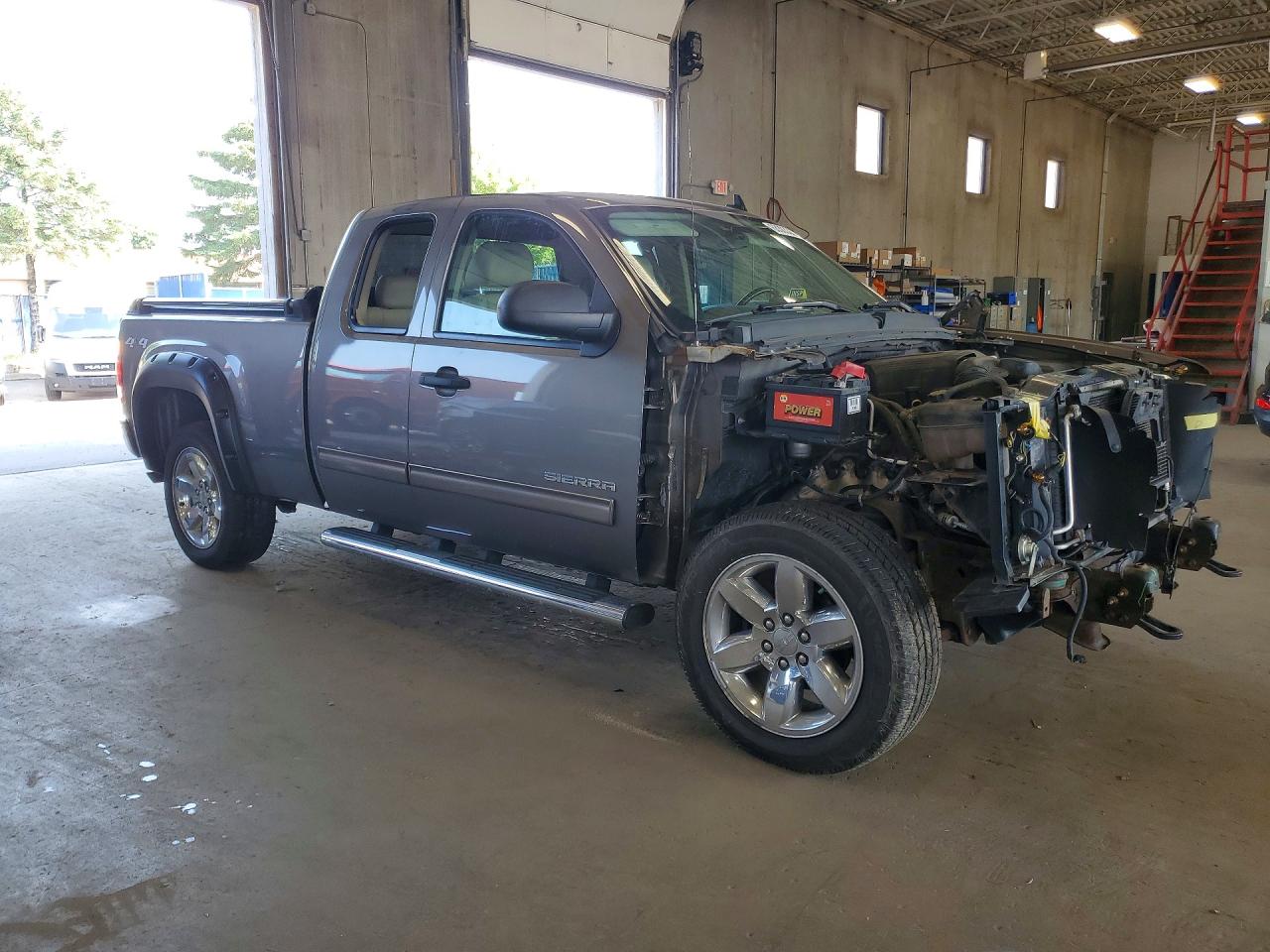 2013 Gmc Sierra K1500 Sle Gray vin: 1GTR2VE74DZ202247