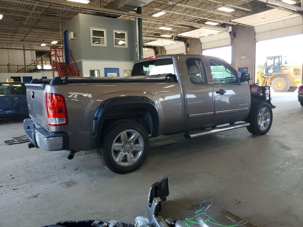 2013 Gmc Sierra K1500 Sle Gray vin: 1GTR2VE74DZ202247