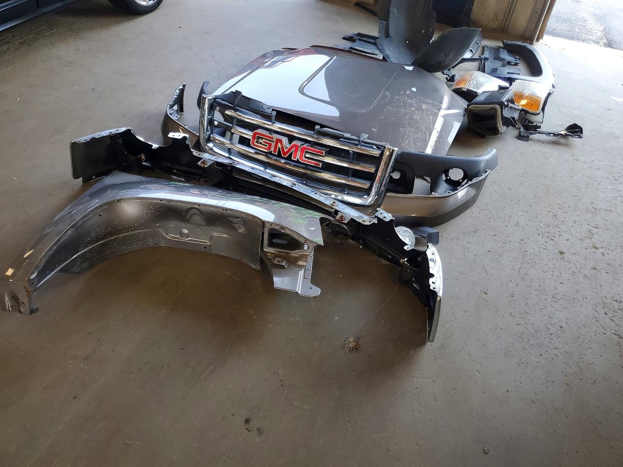 2013 Gmc Sierra K1500 Sle Gray vin: 1GTR2VE74DZ202247