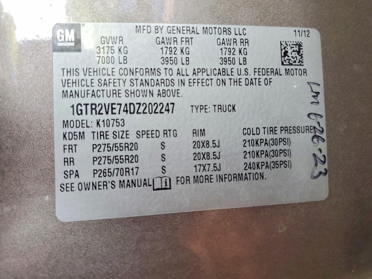2013 Gmc Sierra K1500 Sle Gray vin: 1GTR2VE74DZ202247