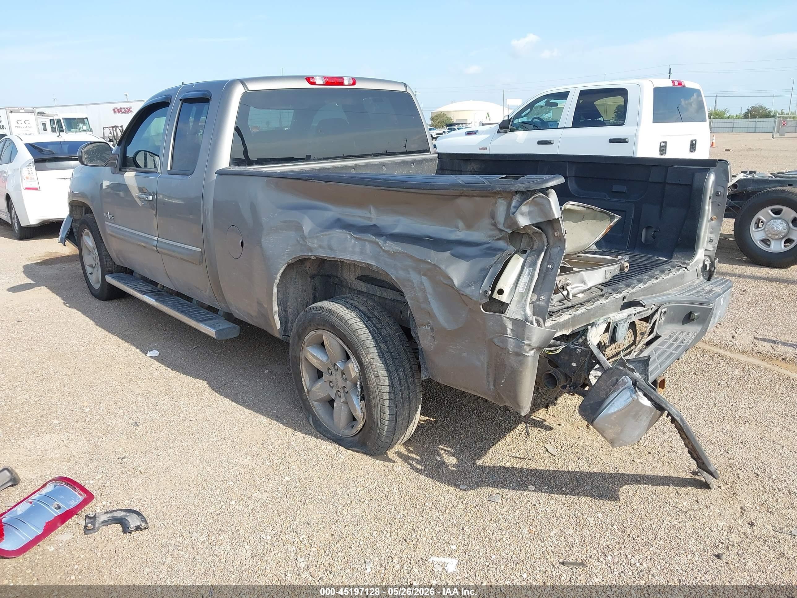 2013 Gmc Sierra 1500 Sle Silver vin: 1GTR2VE74DZ261850