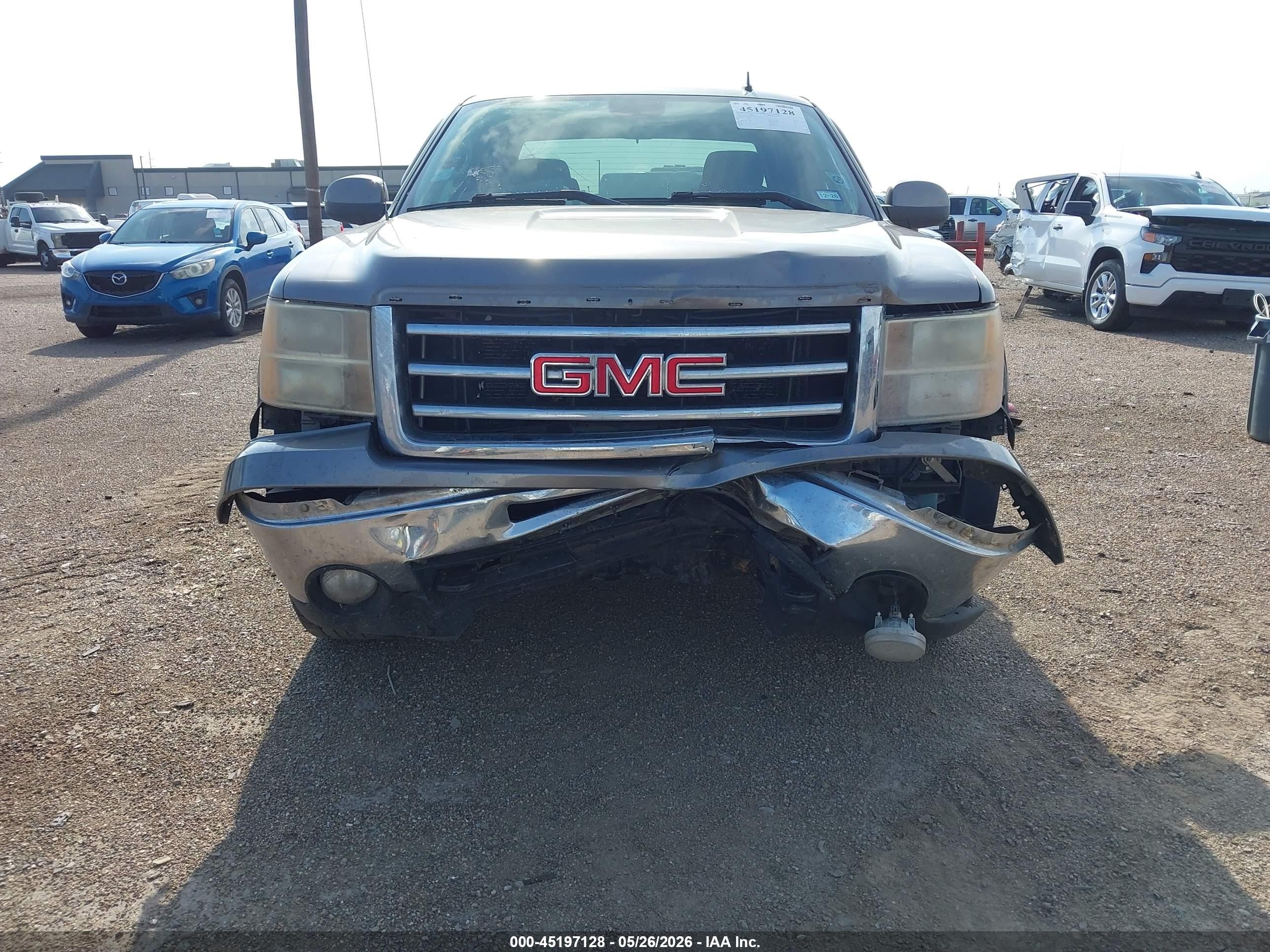2013 Gmc Sierra 1500 Sle Silver vin: 1GTR2VE74DZ261850