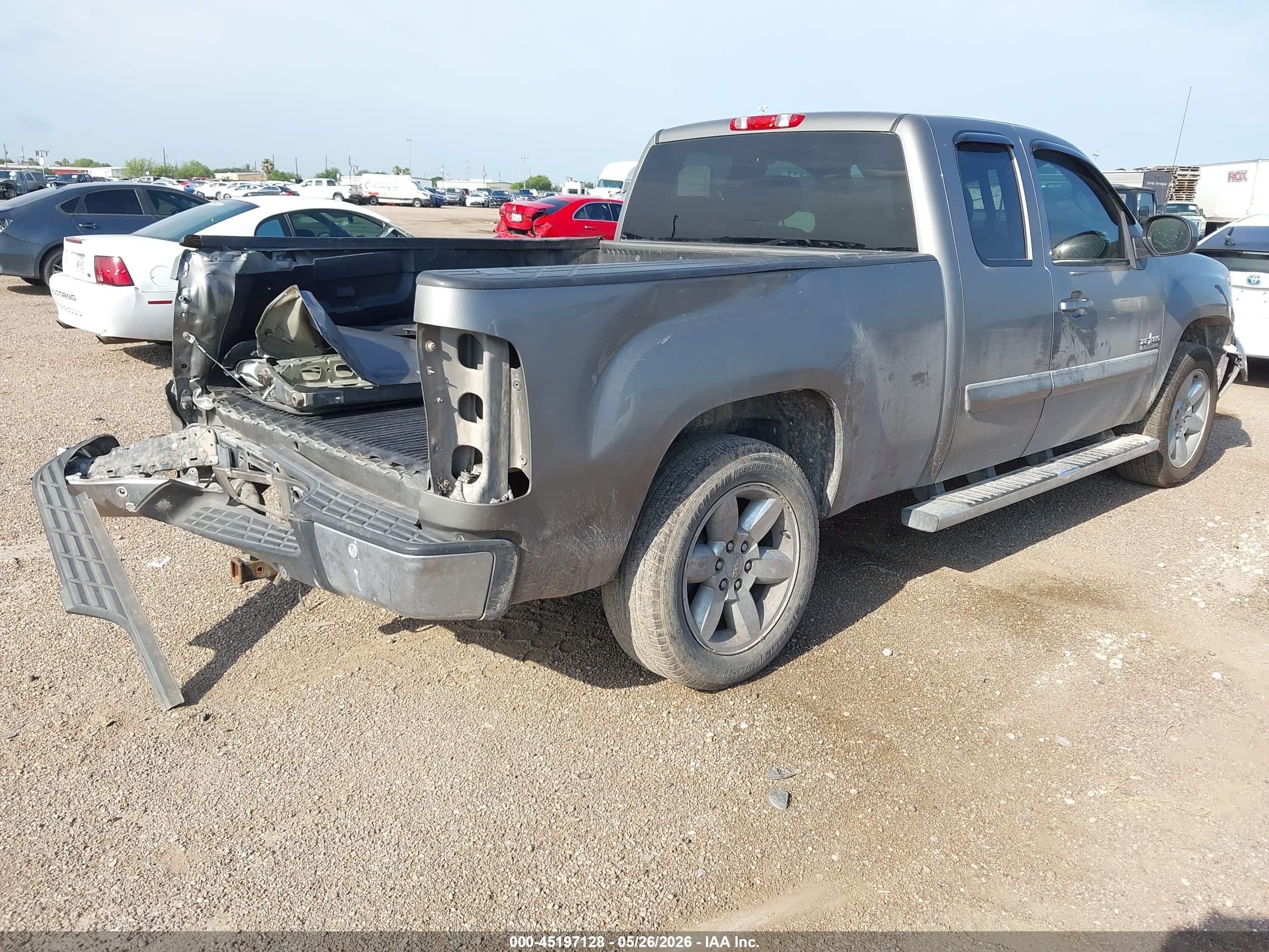 2013 Gmc Sierra 1500 Sle Silver vin: 1GTR2VE74DZ261850