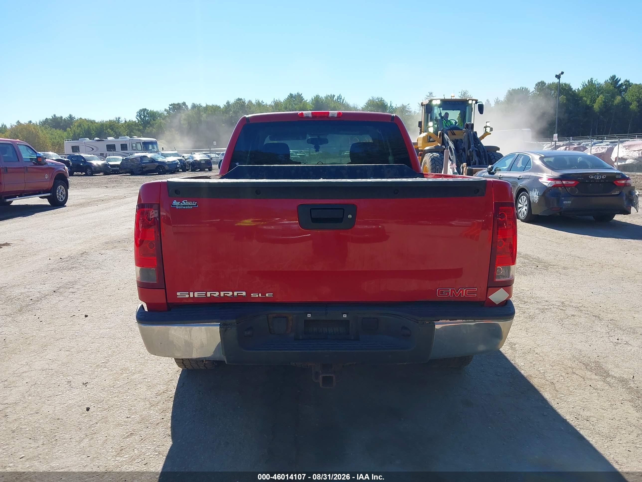 2013 Gmc Sierra 1500 Sle Red vin: 1GTR2VE74DZ335364