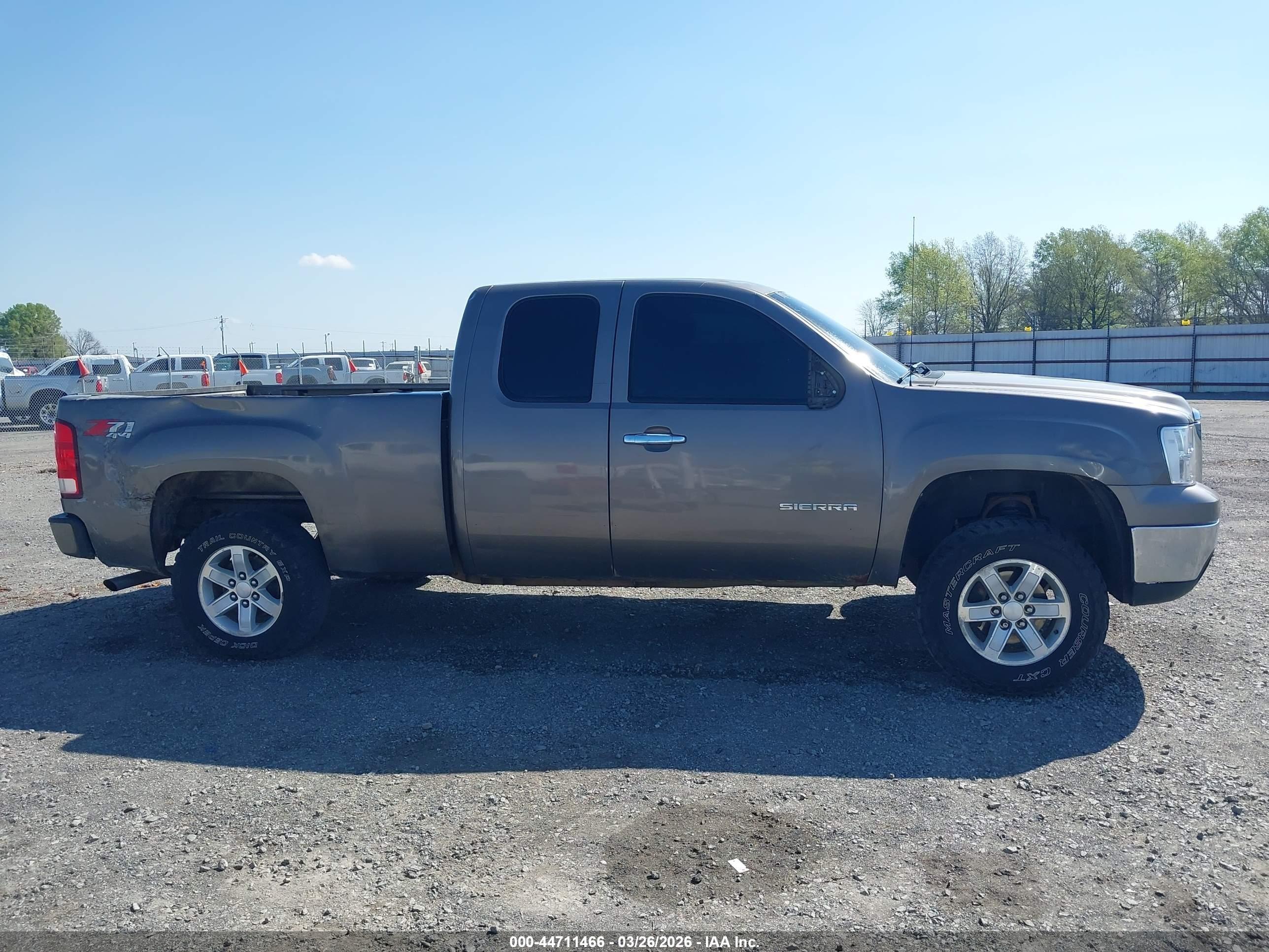 2012 Gmc Sierra 1500 Sle Gray vin: 1GTR2VE75CZ219699