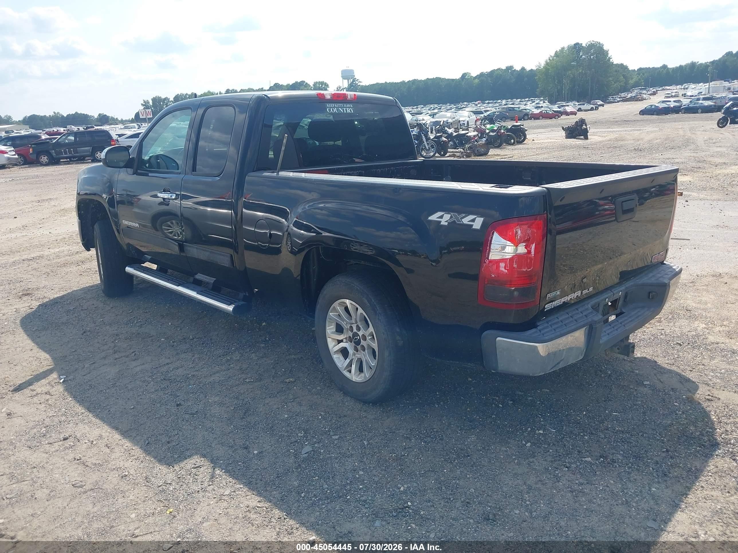 2012 Gmc Sierra 1500 Sle Черный vin: 1GTR2VE75CZ293589