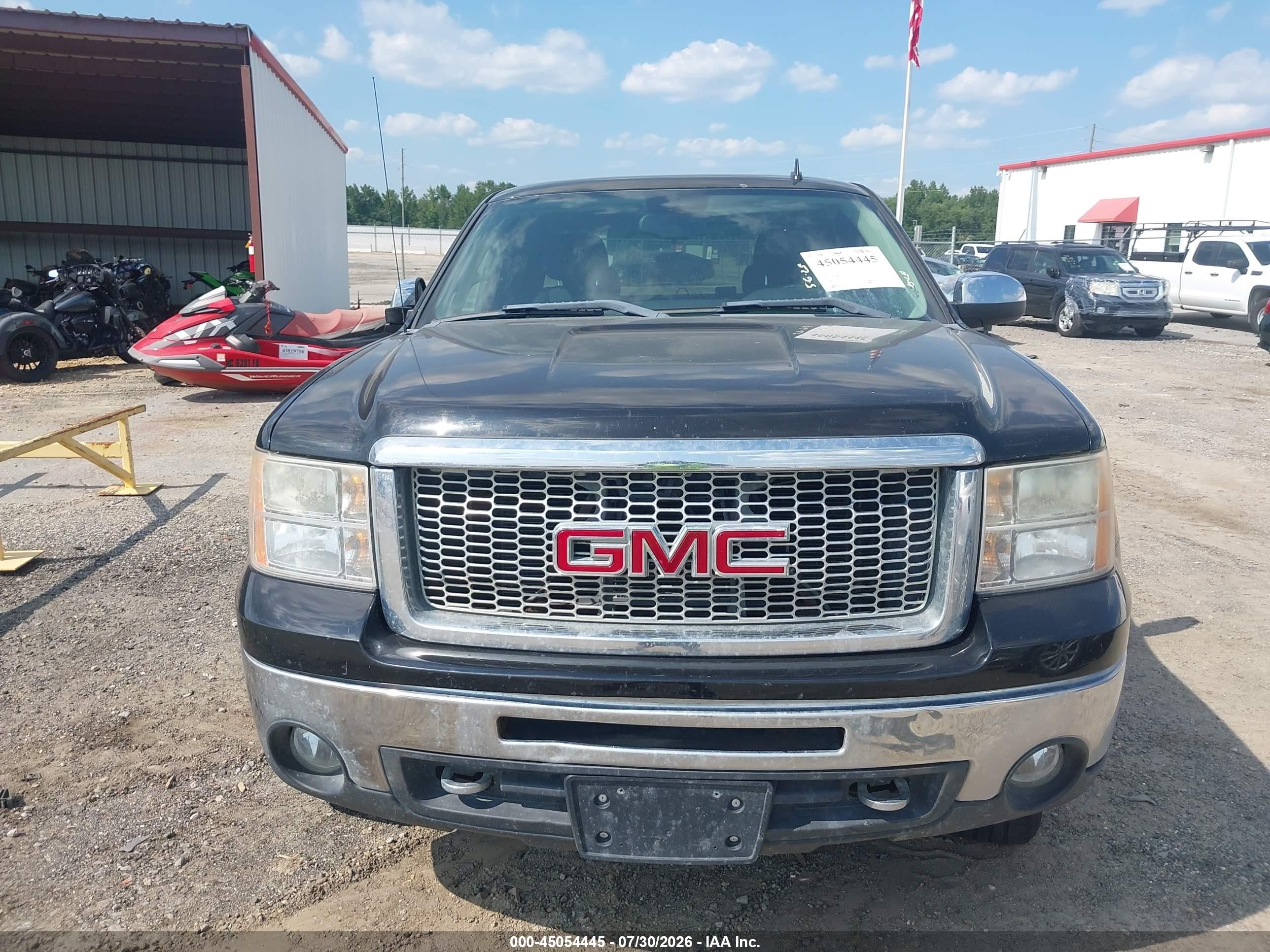2012 Gmc Sierra 1500 Sle Черный vin: 1GTR2VE75CZ293589