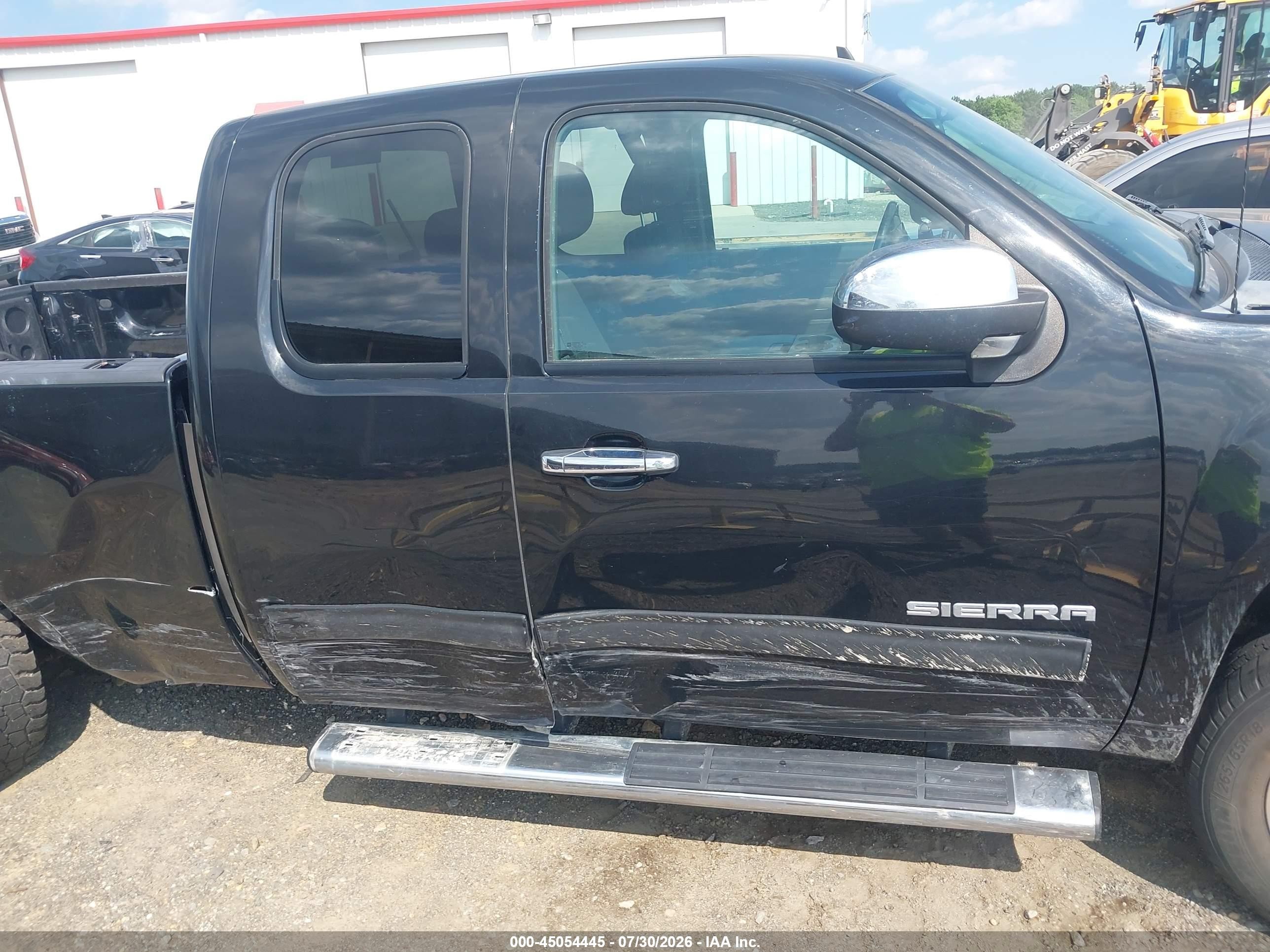2012 Gmc Sierra 1500 Sle Черный vin: 1GTR2VE75CZ293589