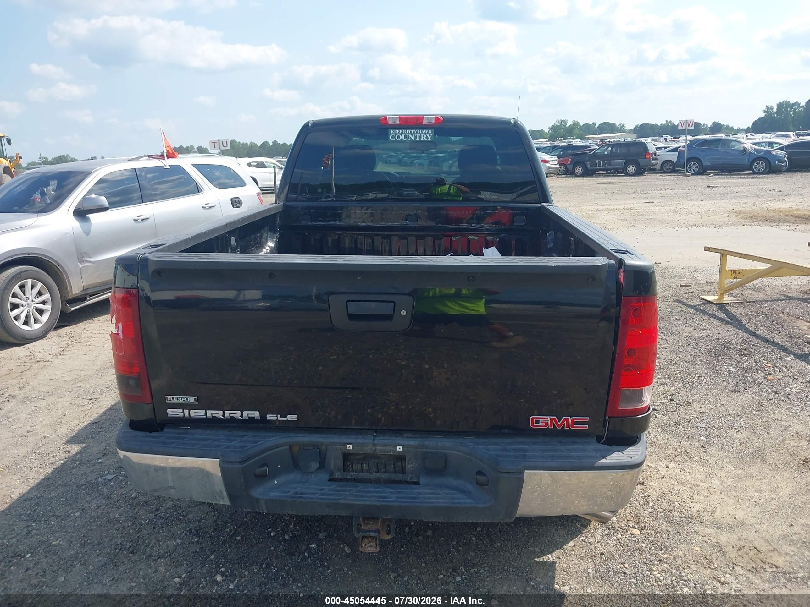 2012 Gmc Sierra 1500 Sle Черный vin: 1GTR2VE75CZ293589