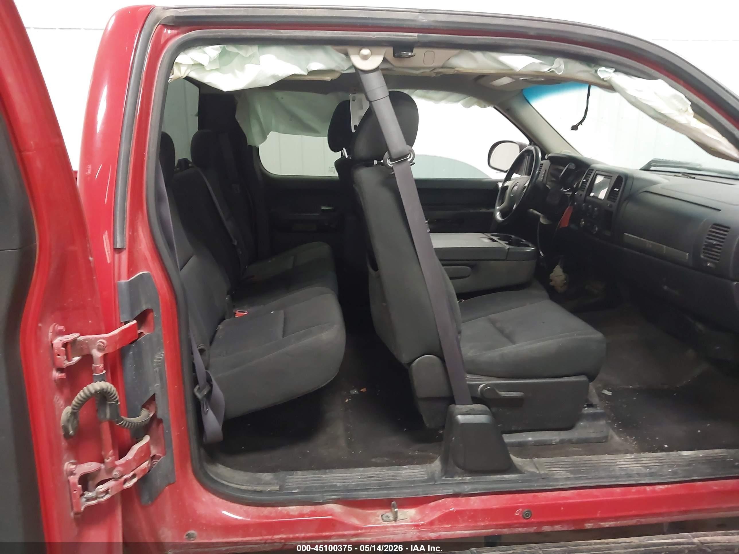 2013 Gmc Sierra 1500 Sle Red vin: 1GTR2VE75DZ116137