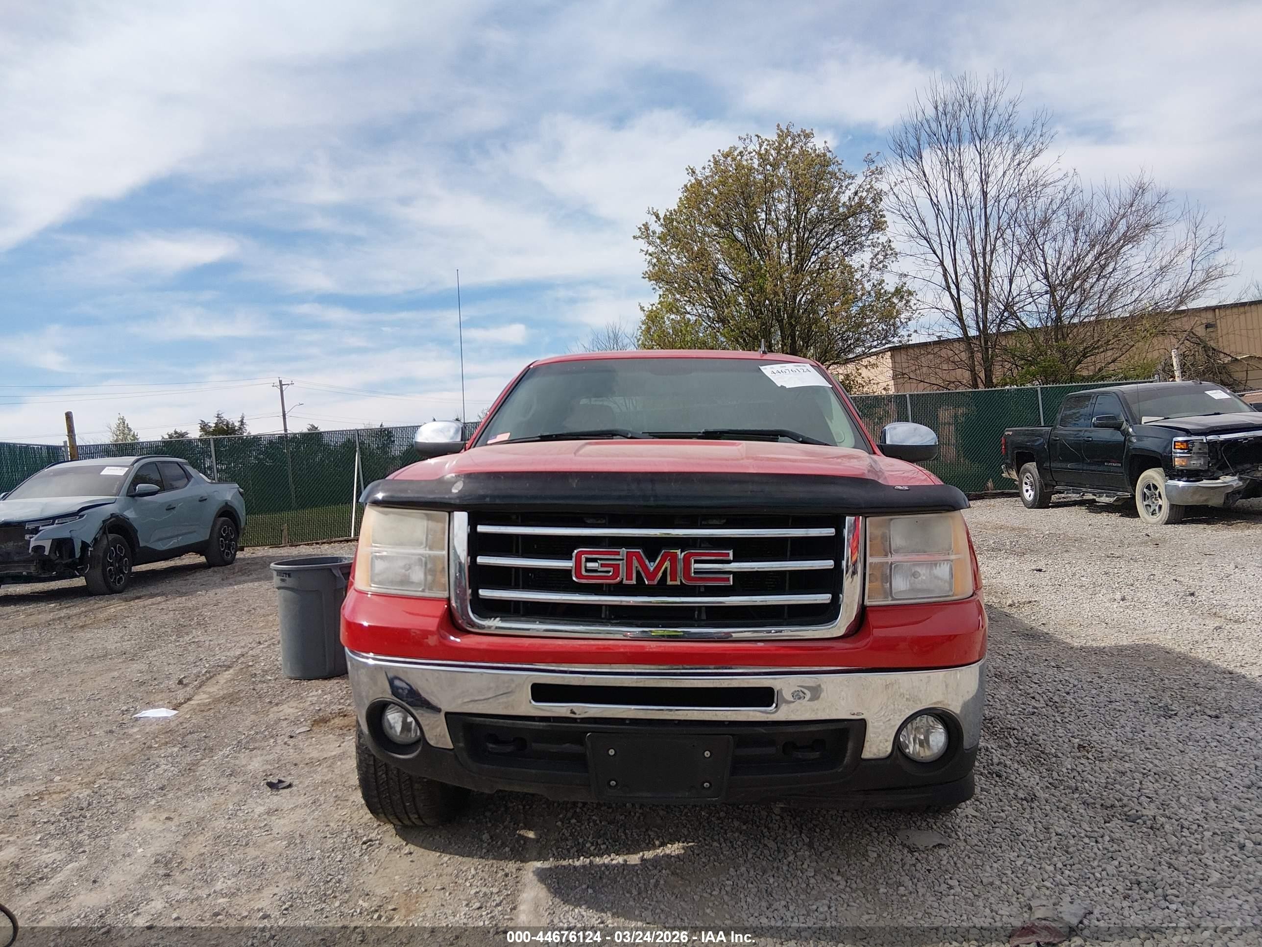 2013 Gmc Sierra 1500 Sle Red vin: 1GTR2VE75DZ209725