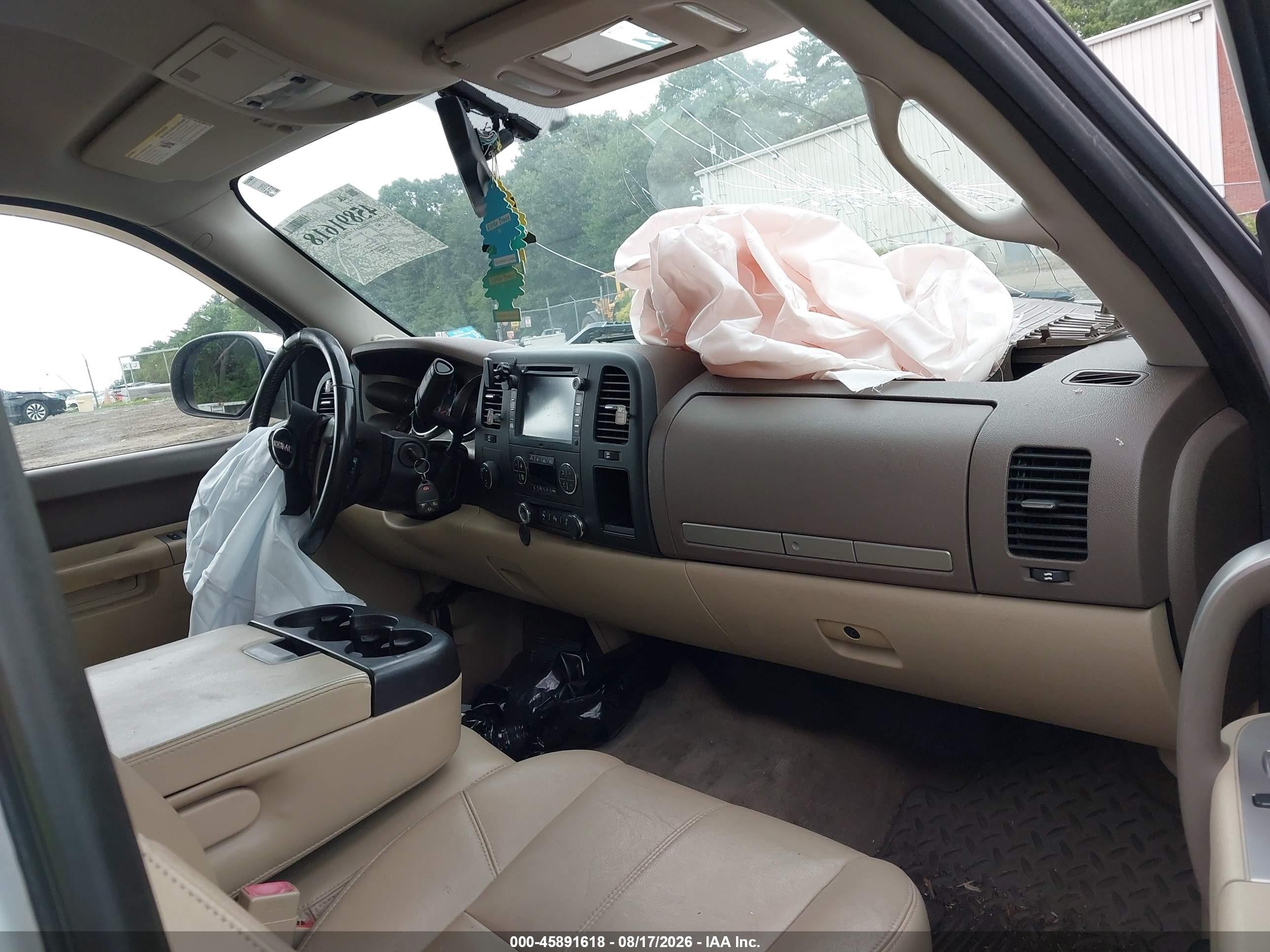 2013 Gmc Sierra 1500 Sle White vin: 1GTR2VE75DZ264403