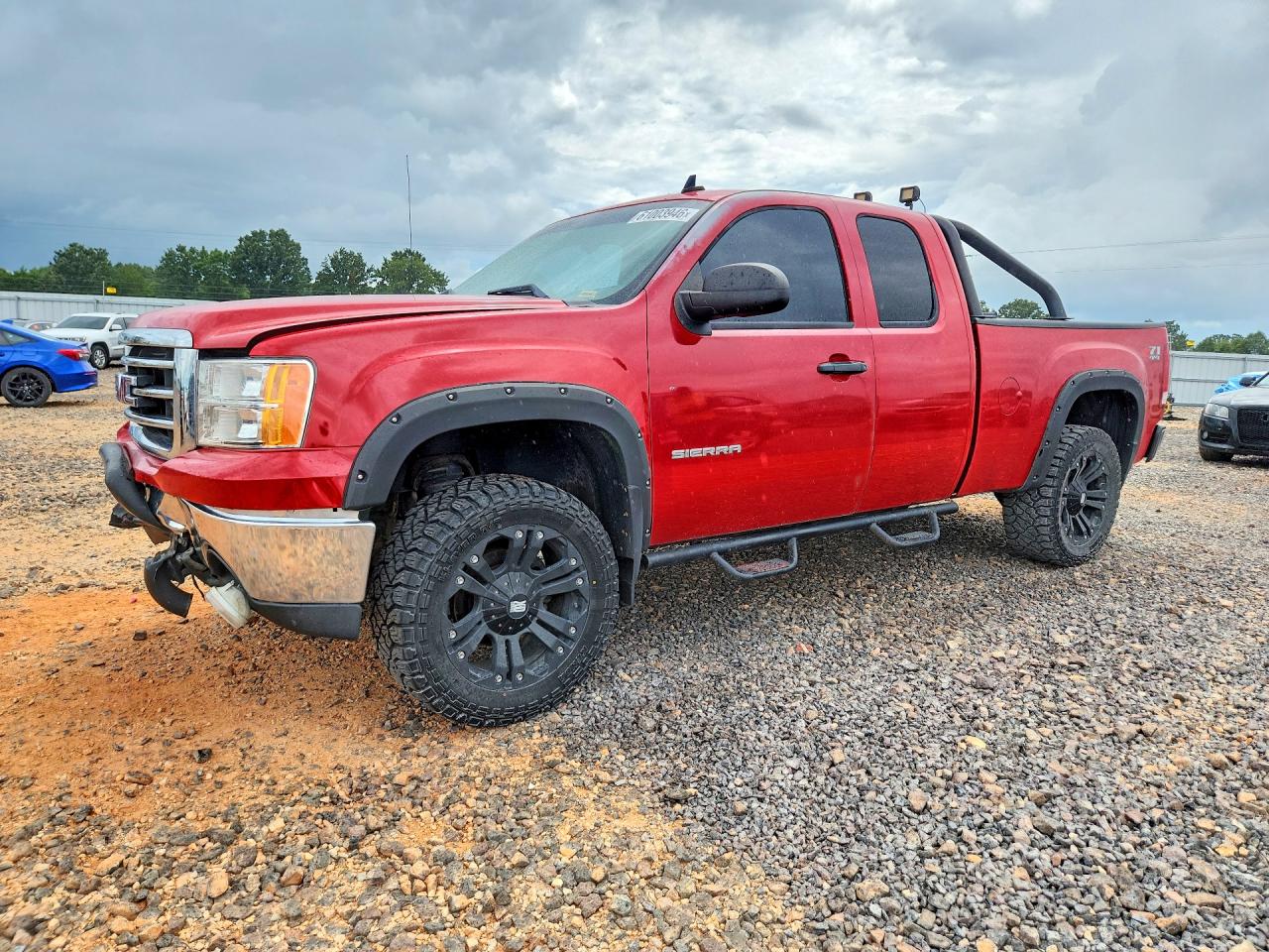 2013 Gmc Sierra K1500 Sle Red vin: 1GTR2VE75DZ308545