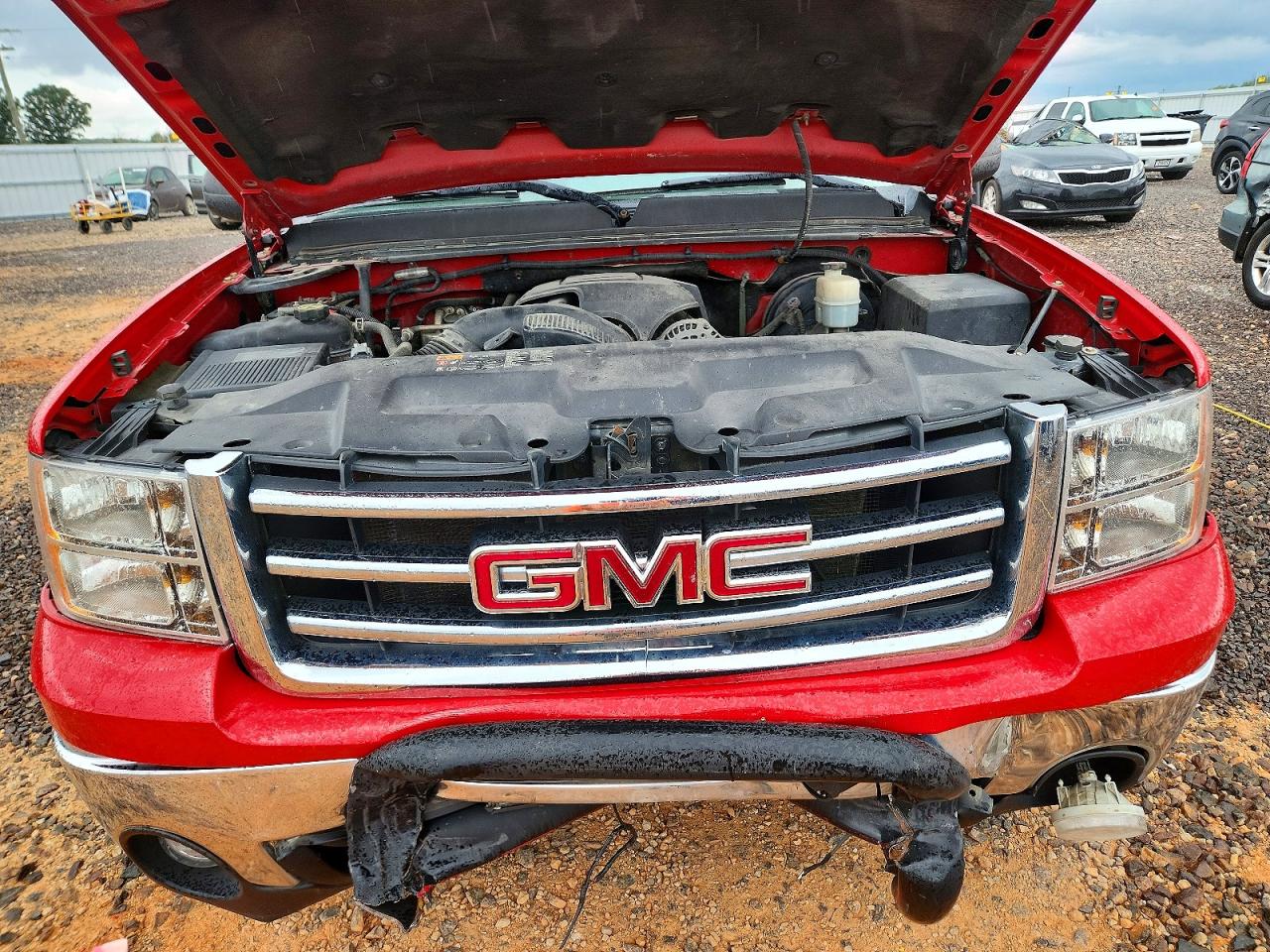 2013 Gmc Sierra K1500 Sle Красный vin: 1GTR2VE75DZ308545