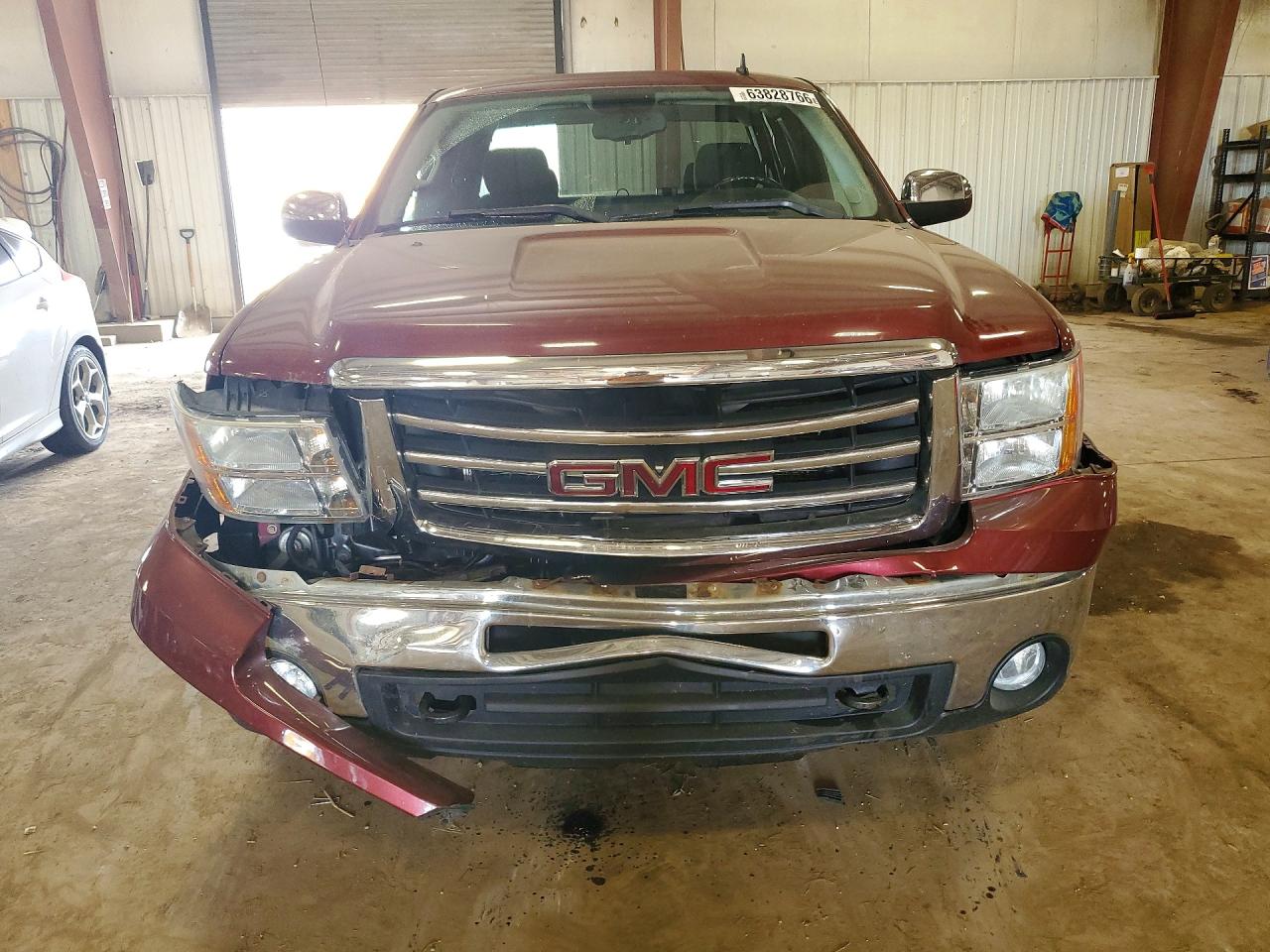 2013 Gmc Sierra K1500 Sle Burgundy vin: 1GTR2VE75DZ351914
