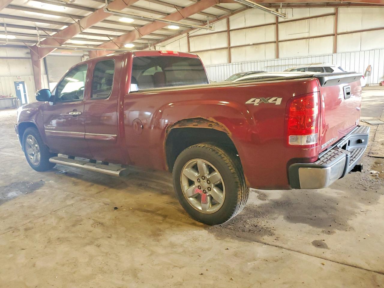 2013 Gmc Sierra K1500 Sle Burgundy vin: 1GTR2VE75DZ351914