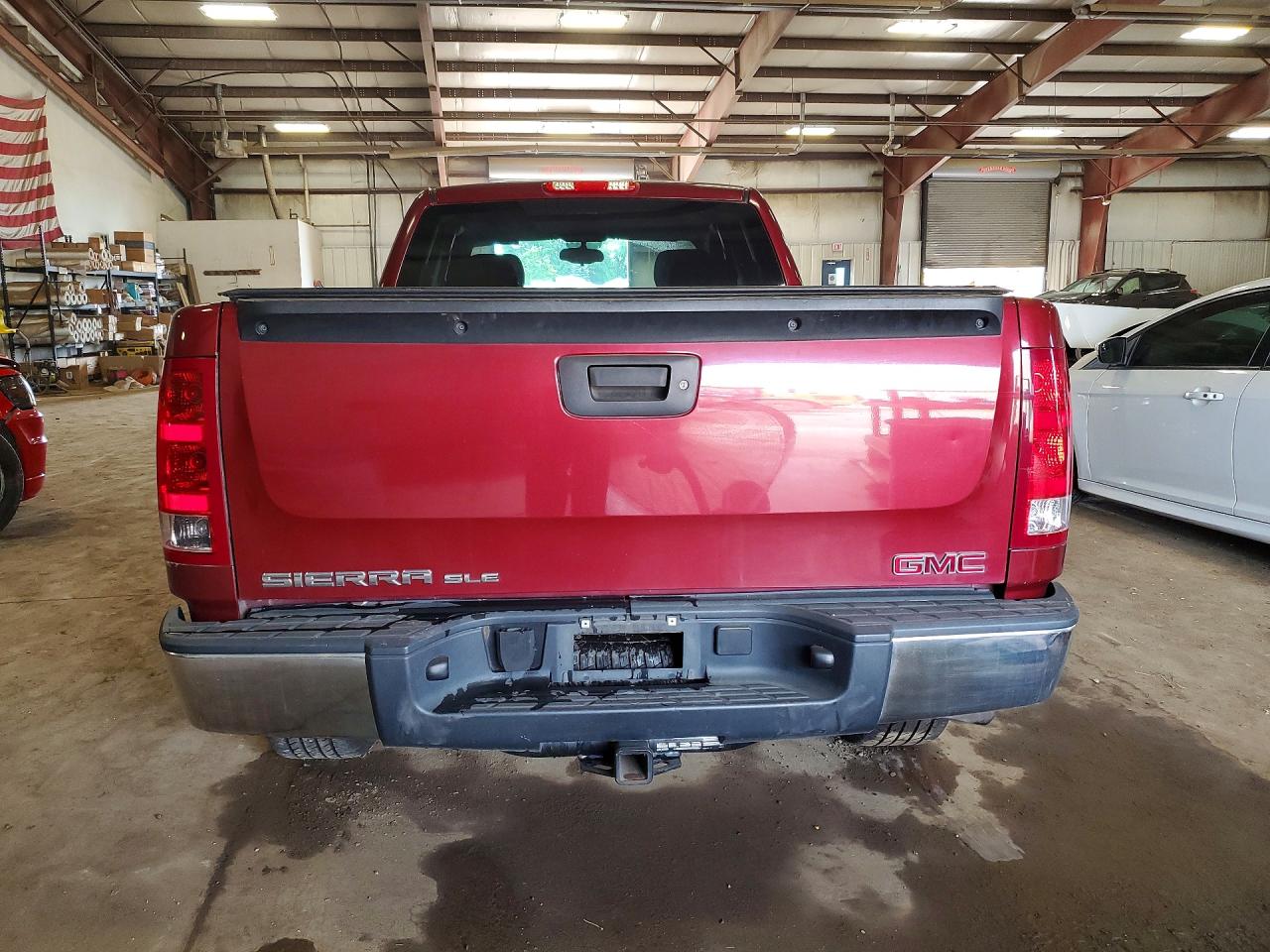 2013 Gmc Sierra K1500 Sle Burgundy vin: 1GTR2VE75DZ351914