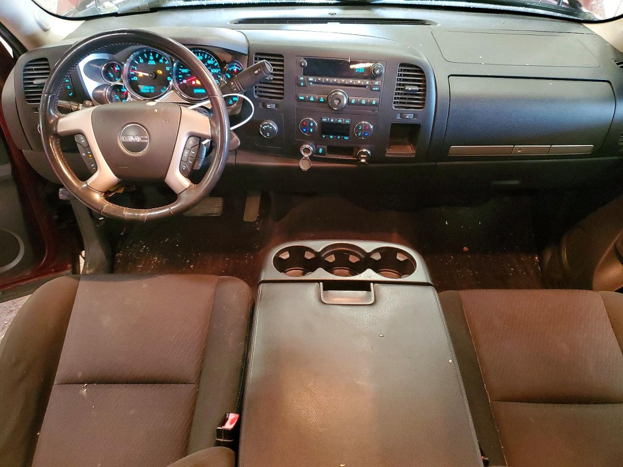 2013 Gmc Sierra K1500 Sle Burgundy vin: 1GTR2VE75DZ351914