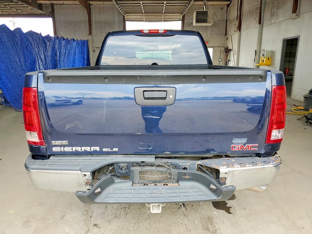 2012 Gmc Sierra K1500 Sle Blue vin: 1GTR2VE76CZ154555