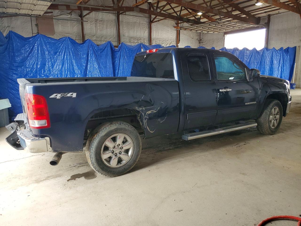 2012 Gmc Sierra K1500 Sle Blue vin: 1GTR2VE76CZ154555