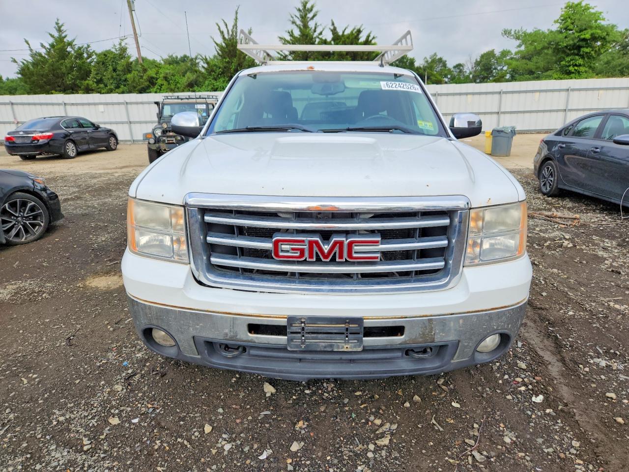 2012 Gmc Sierra K1500 Sle White vin: 1GTR2VE76CZ180931