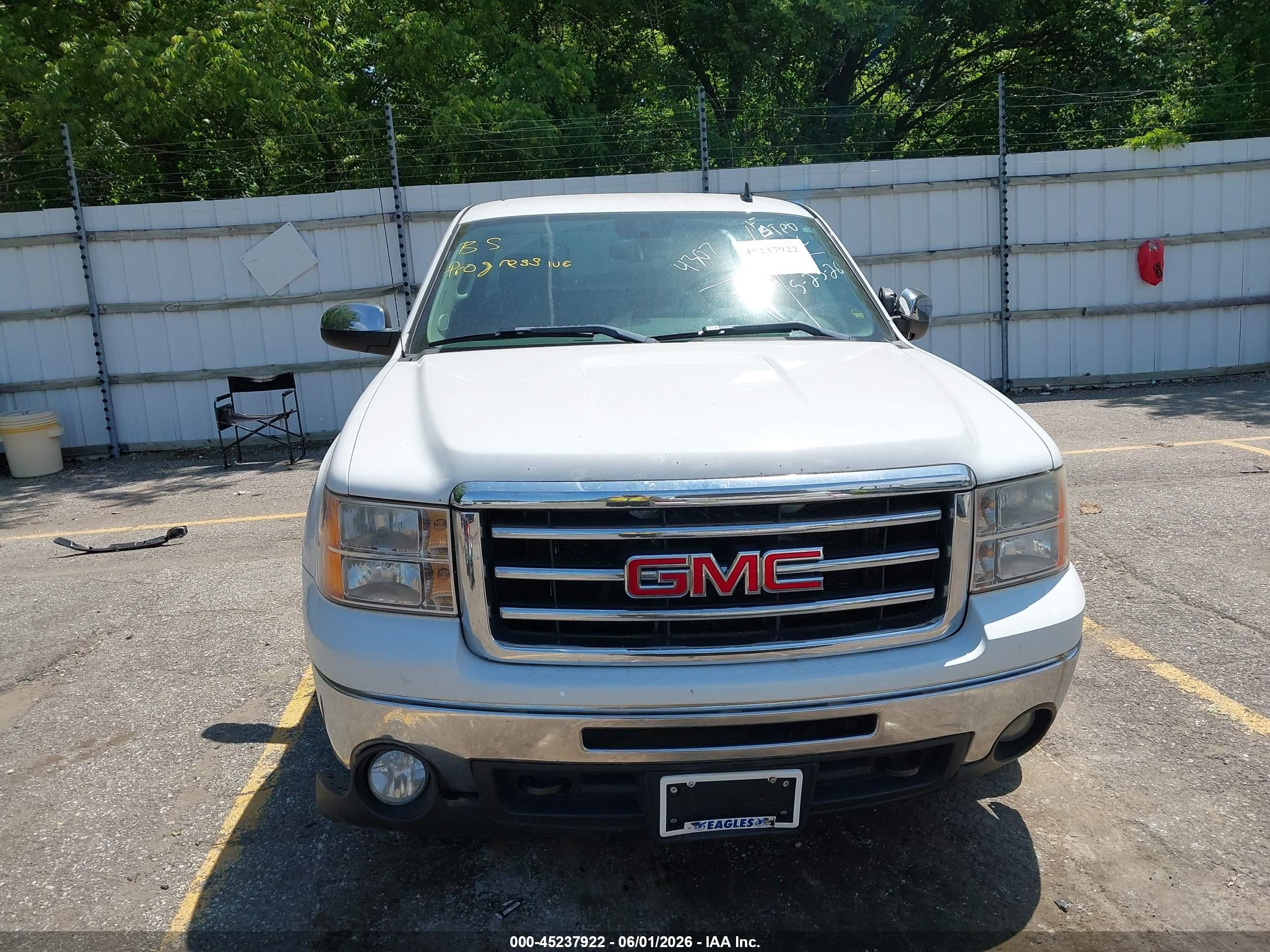 2012 Gmc Sierra 1500 Sle Белый vin: 1GTR2VE76CZ274307