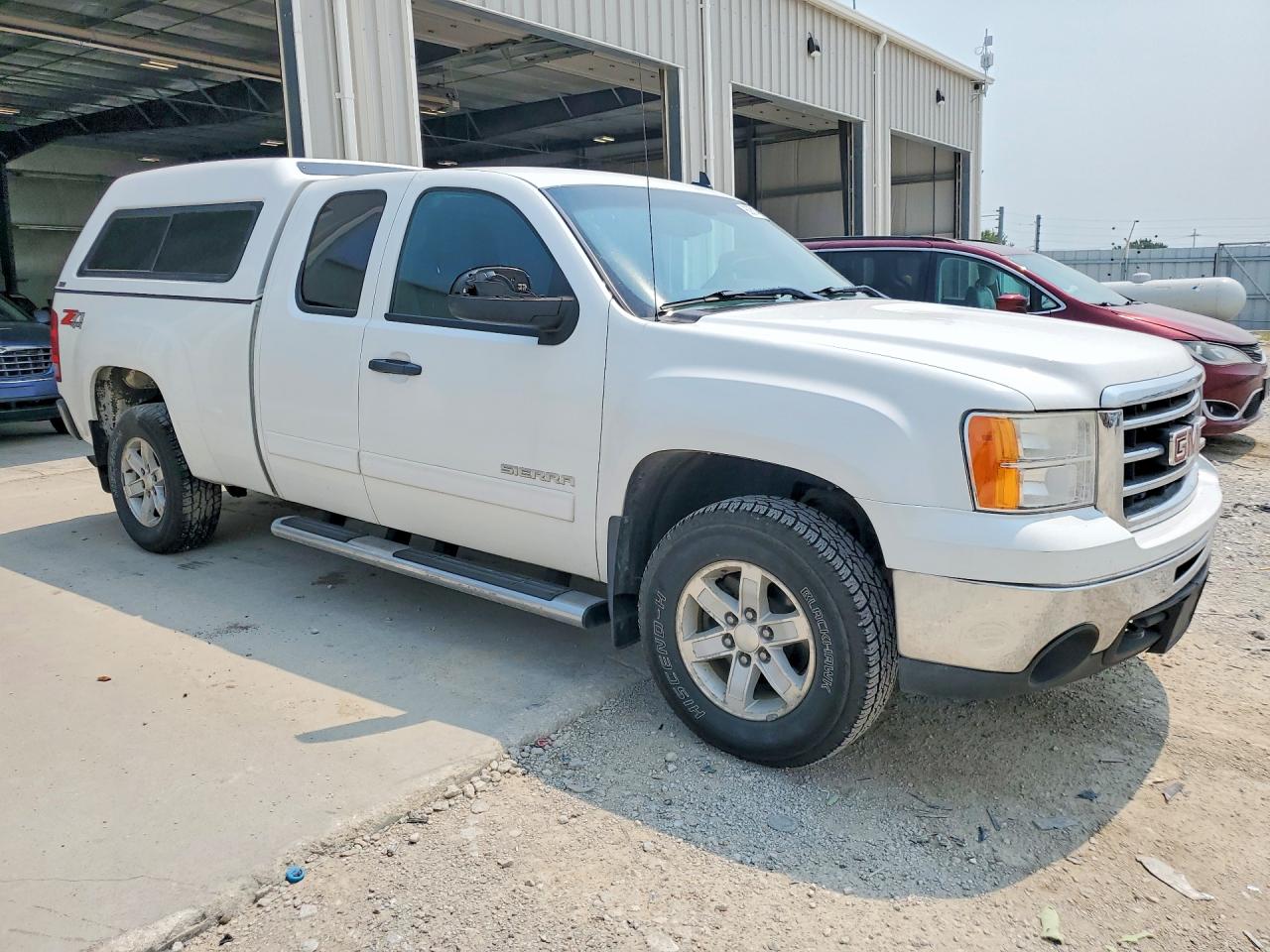 2012 Gmc Sierra K1500 Sle White vin: 1GTR2VE76CZ279894