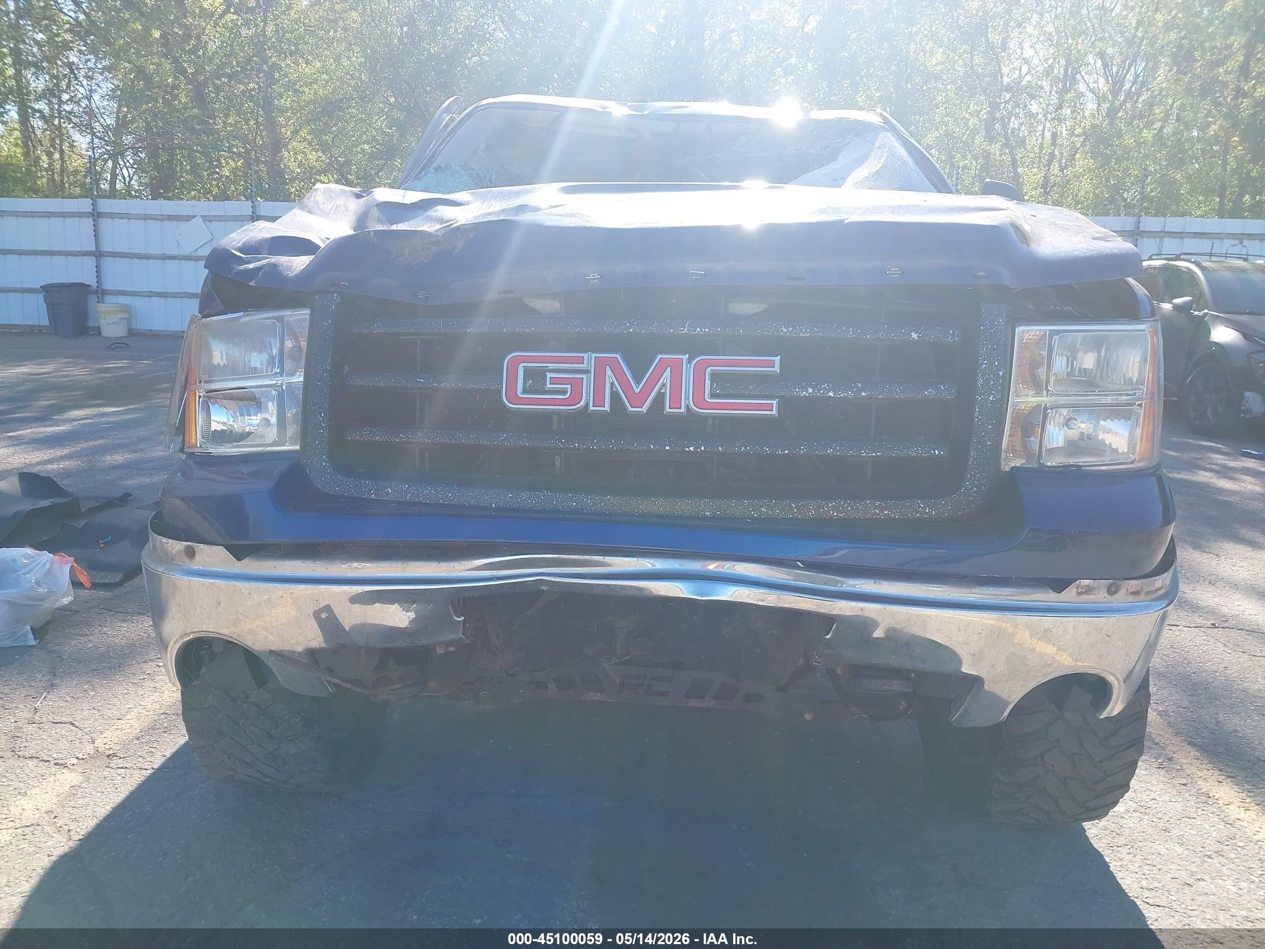 2013 Gmc Sierra 1500 Sle Blue vin: 1GTR2VE76DZ119385