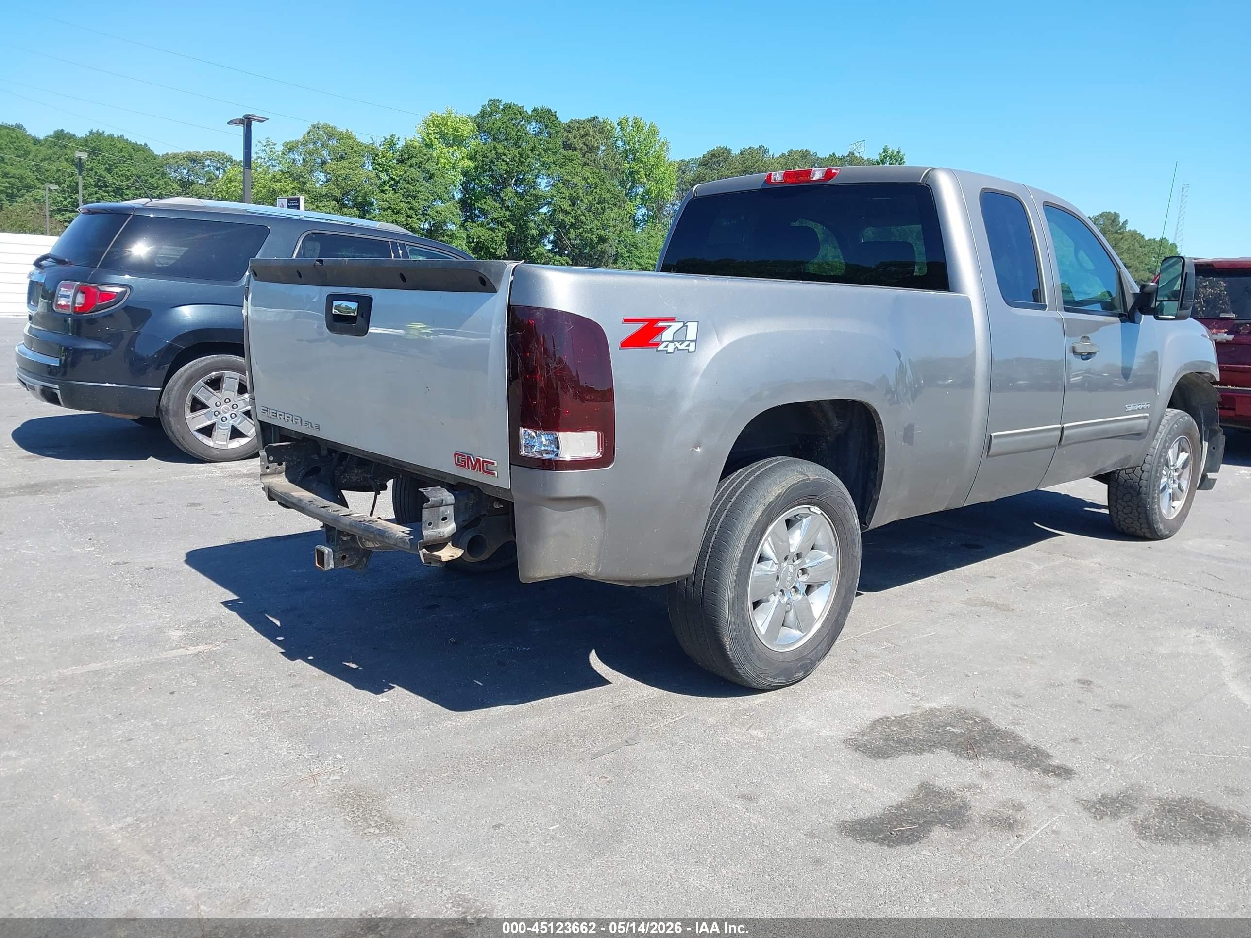 2013 Gmc Sierra 1500 Sle Beige vin: 1GTR2VE76DZ163953