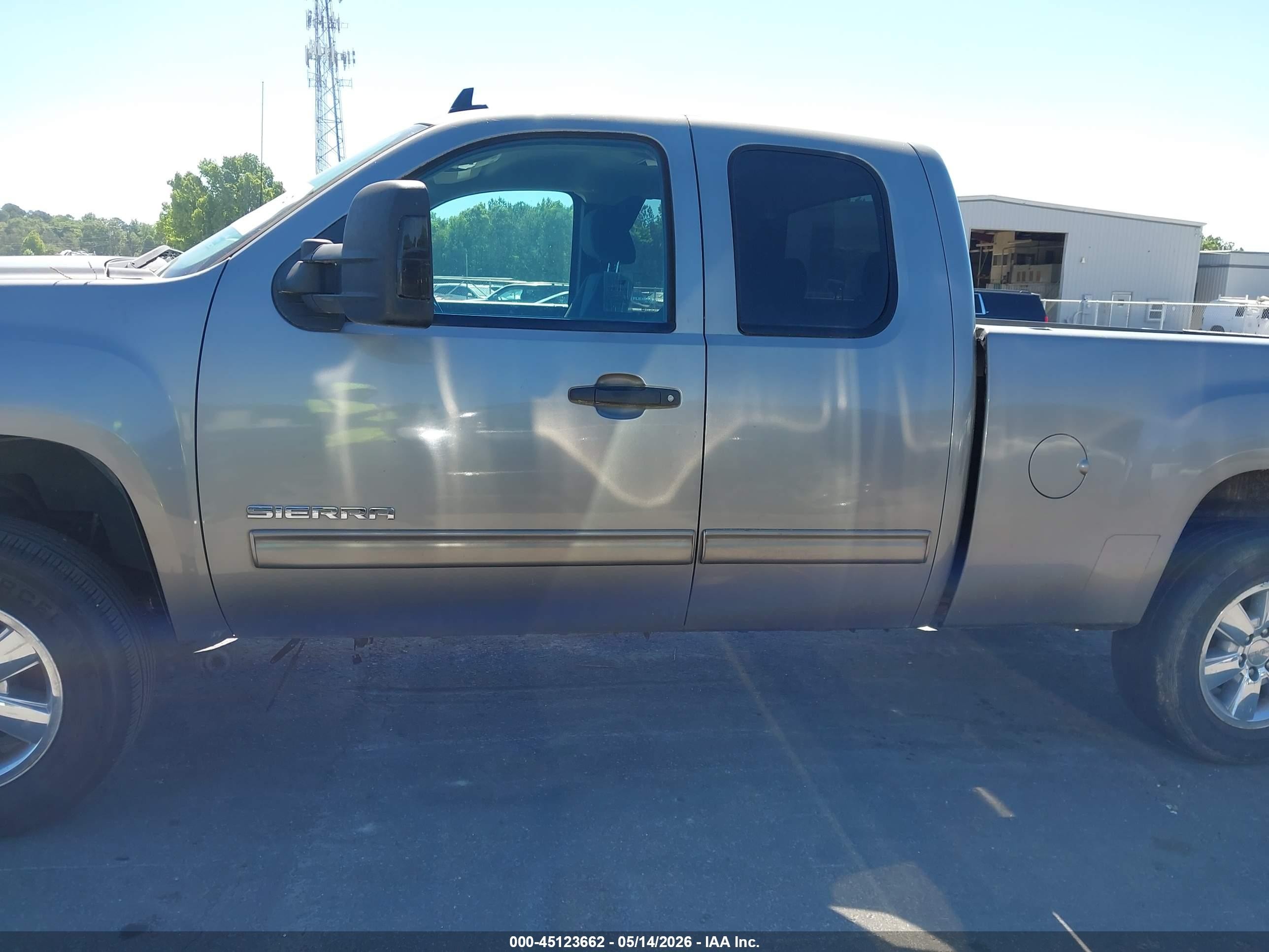 2013 Gmc Sierra 1500 Sle Beige vin: 1GTR2VE76DZ163953