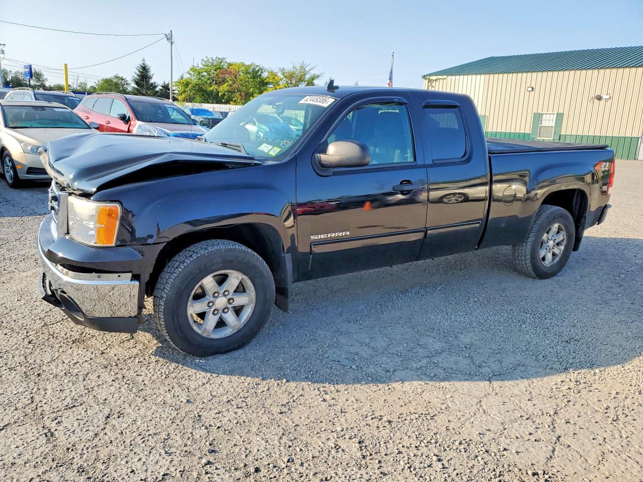 2013 Gmc Sierra K1500 Sle Black vin: 1GTR2VE76DZ225061