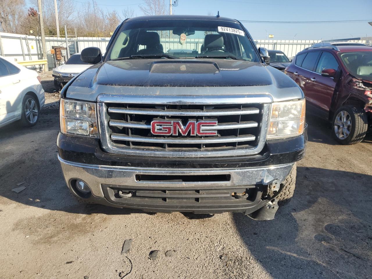 2013 Gmc Sierra K1500 Sle Black vin: 1GTR2VE76DZ230938