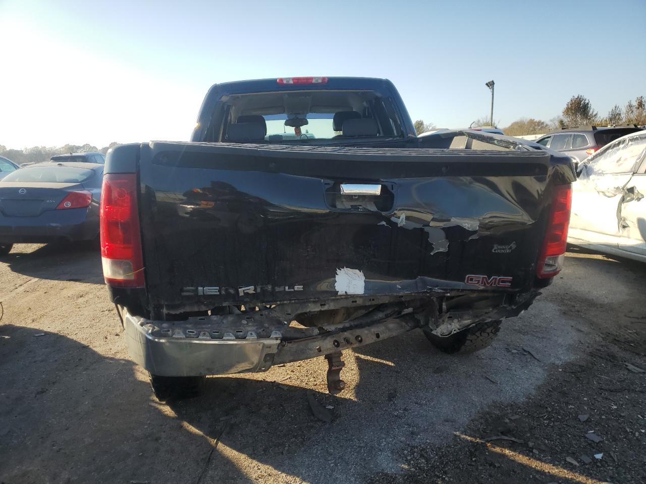 2013 Gmc Sierra K1500 Sle Black vin: 1GTR2VE76DZ230938