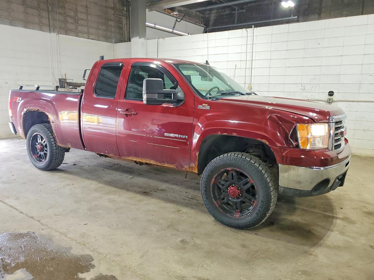 2013 Gmc Sierra K1500 Sle Красный vin: 1GTR2VE76DZ302365