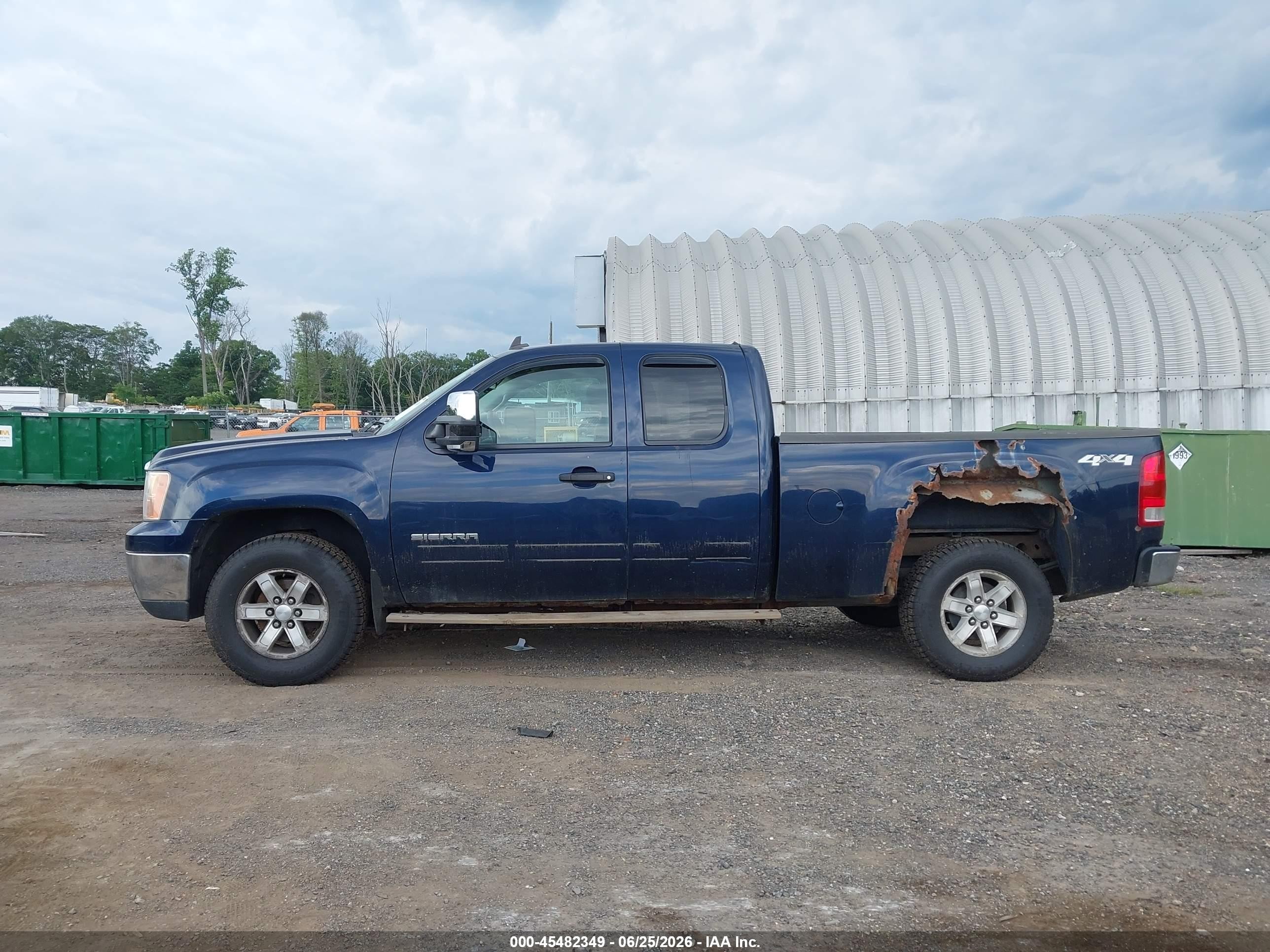2012 Gmc Sierra 1500 Sle Dark Blue vin: 1GTR2VE77CZ236407