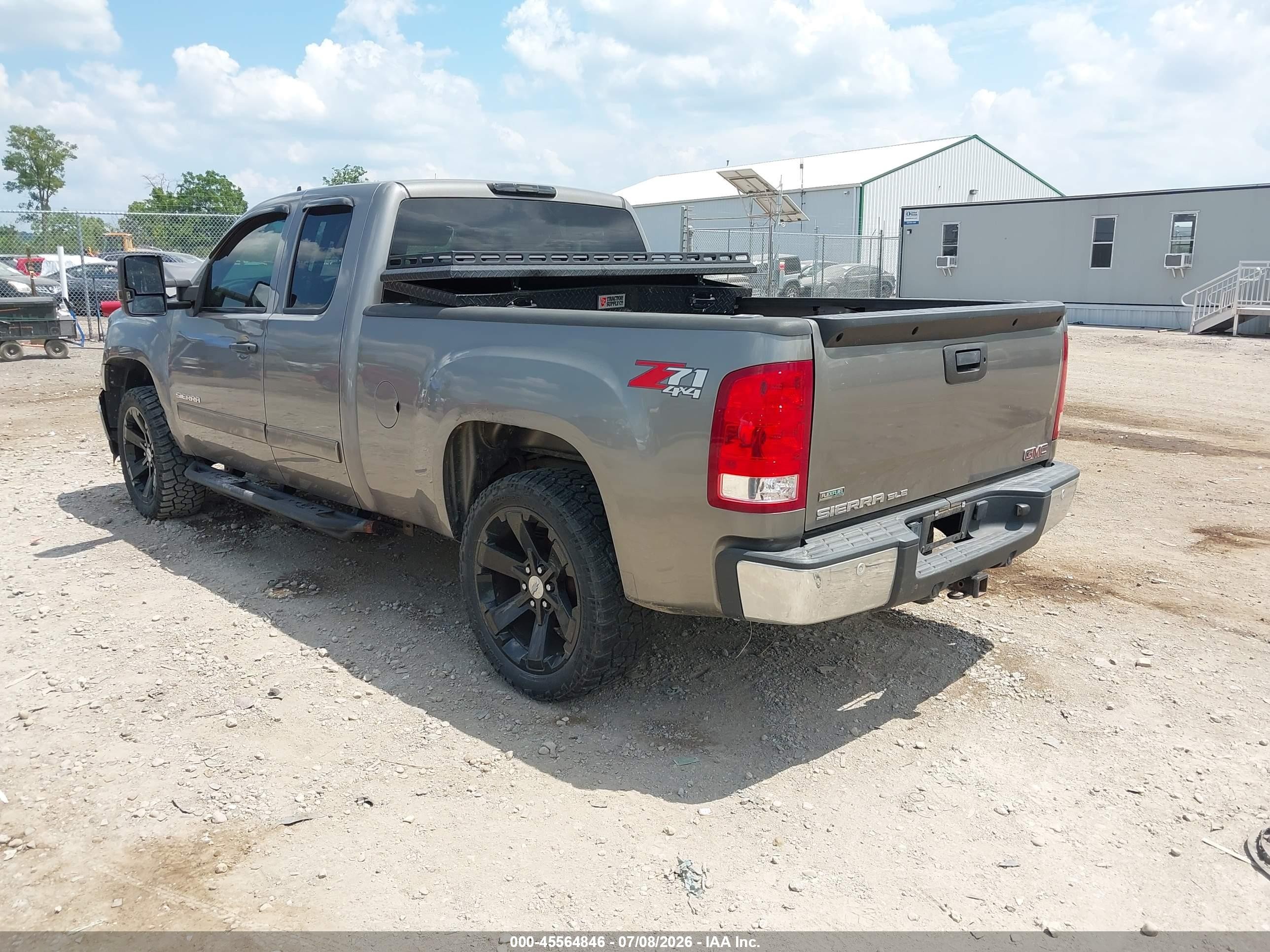 2012 Gmc Sierra 1500 Sle Gray vin: 1GTR2VE77CZ238609