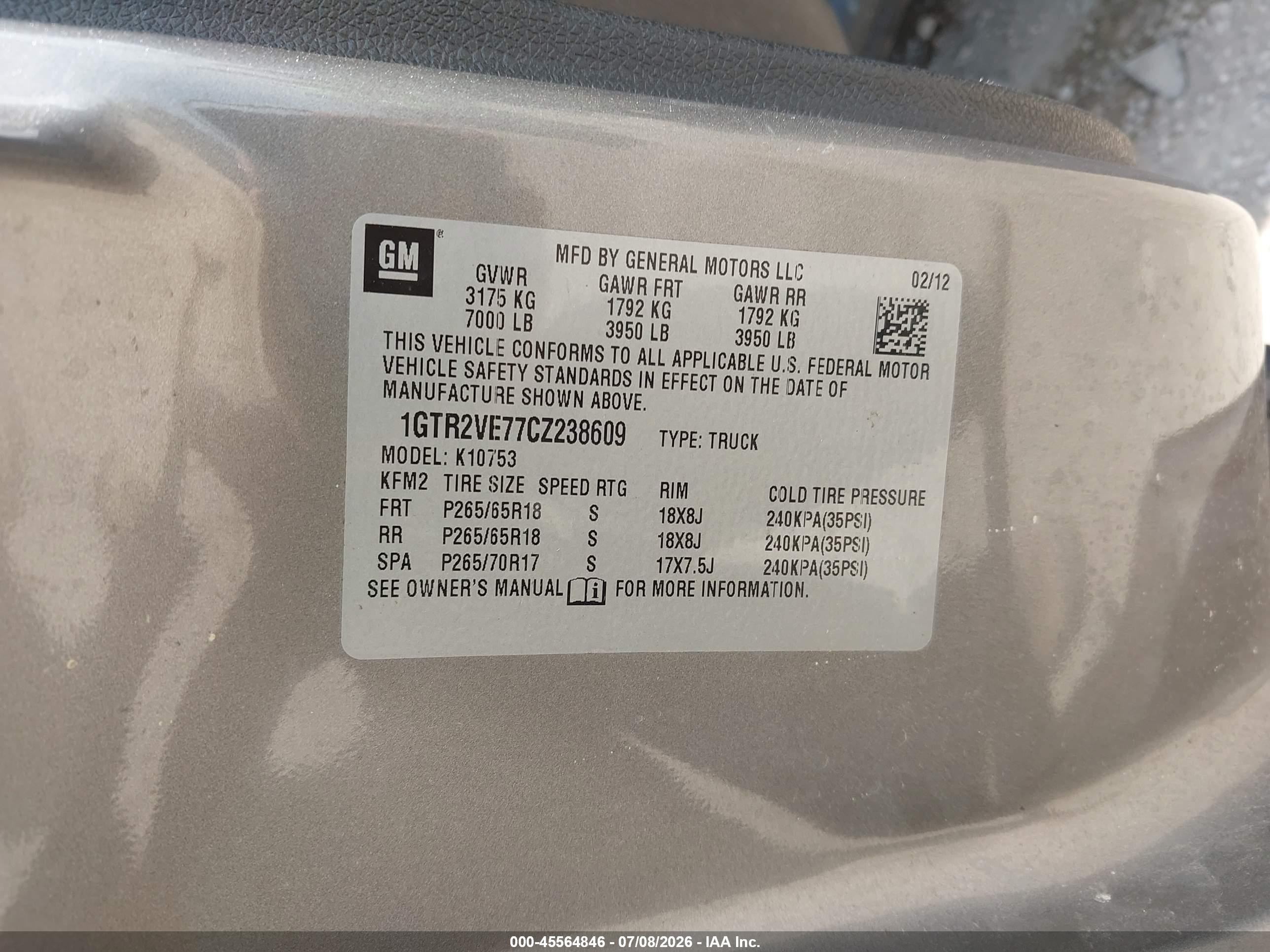 2012 Gmc Sierra 1500 Sle Gray vin: 1GTR2VE77CZ238609