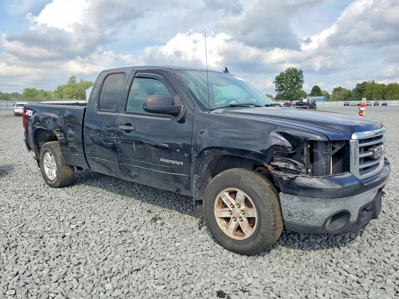 2012 Gmc Sierra K1500 Sle Black vin: 1GTR2VE77CZ242515